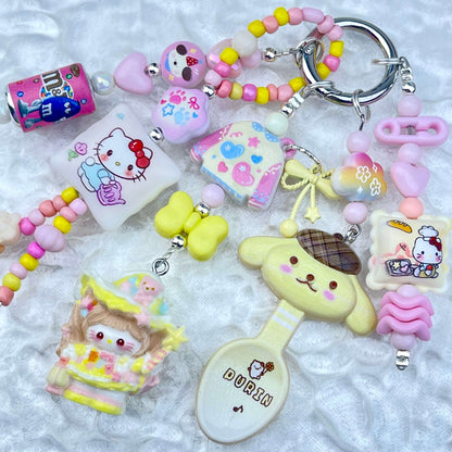 [Holiday Celebration] Premium Handmade Kawaii Cutie Phone Decor Keychain