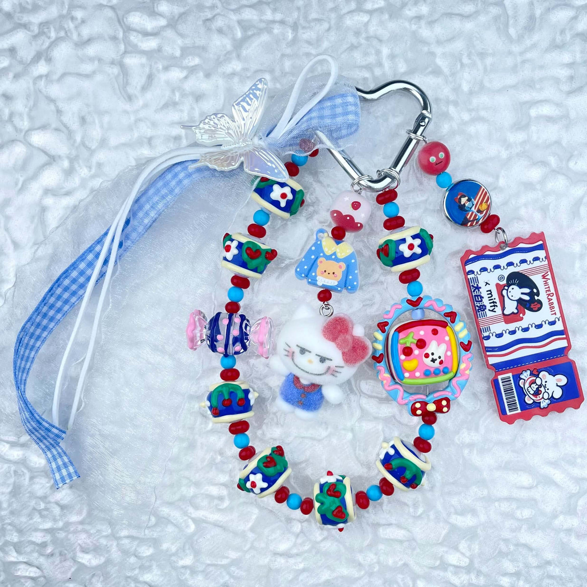 [New Arrival] ONLY BATCH Handpainted Beads Kawaii Cutie Handbag Decor-Special Launch Price!-THIS WEEKEND ONLY