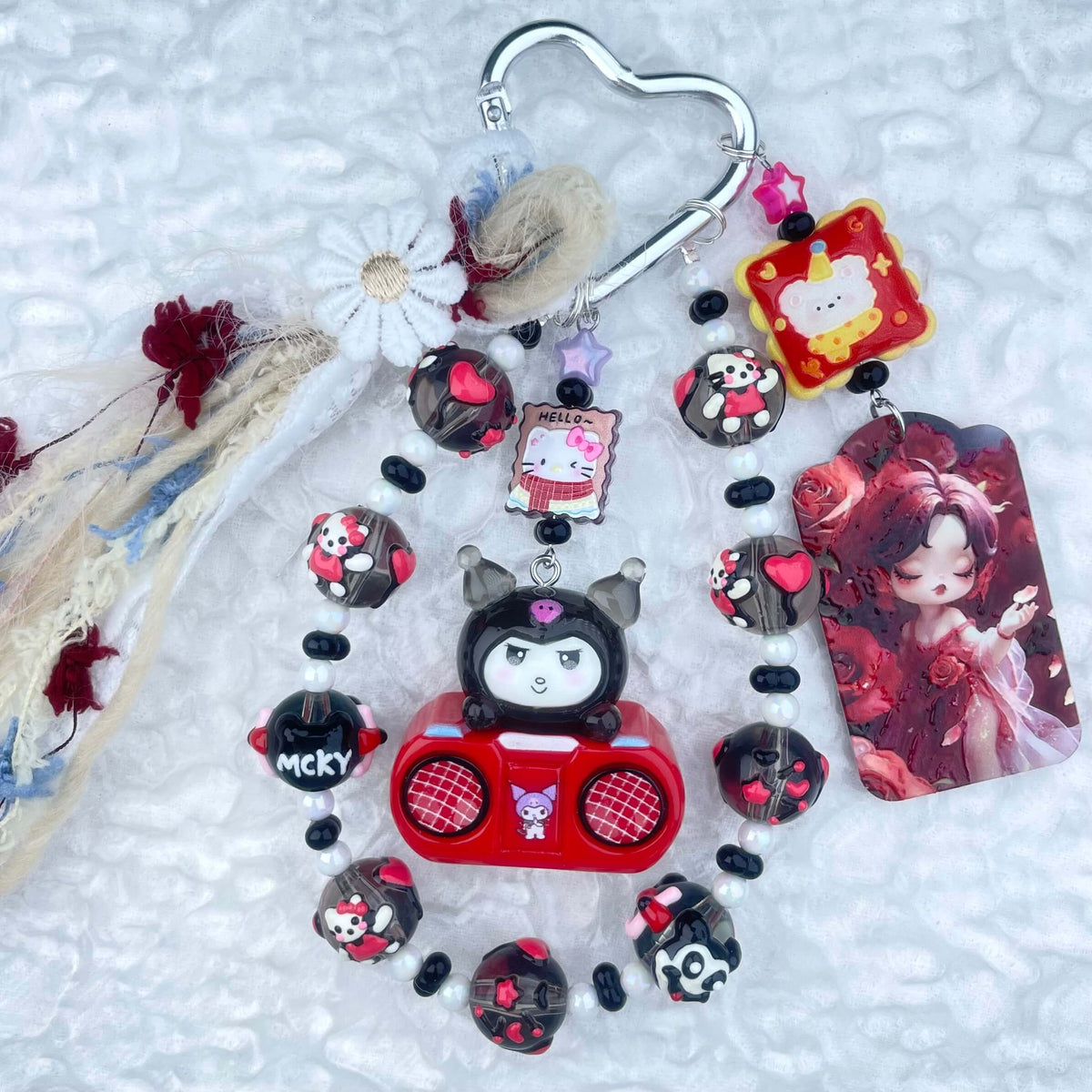 [New Arrival] ONLY BATCH Handpainted Beads Kawaii Cutie Handbag Decor-Special Launch Price!-THIS WEEKEND ONLY