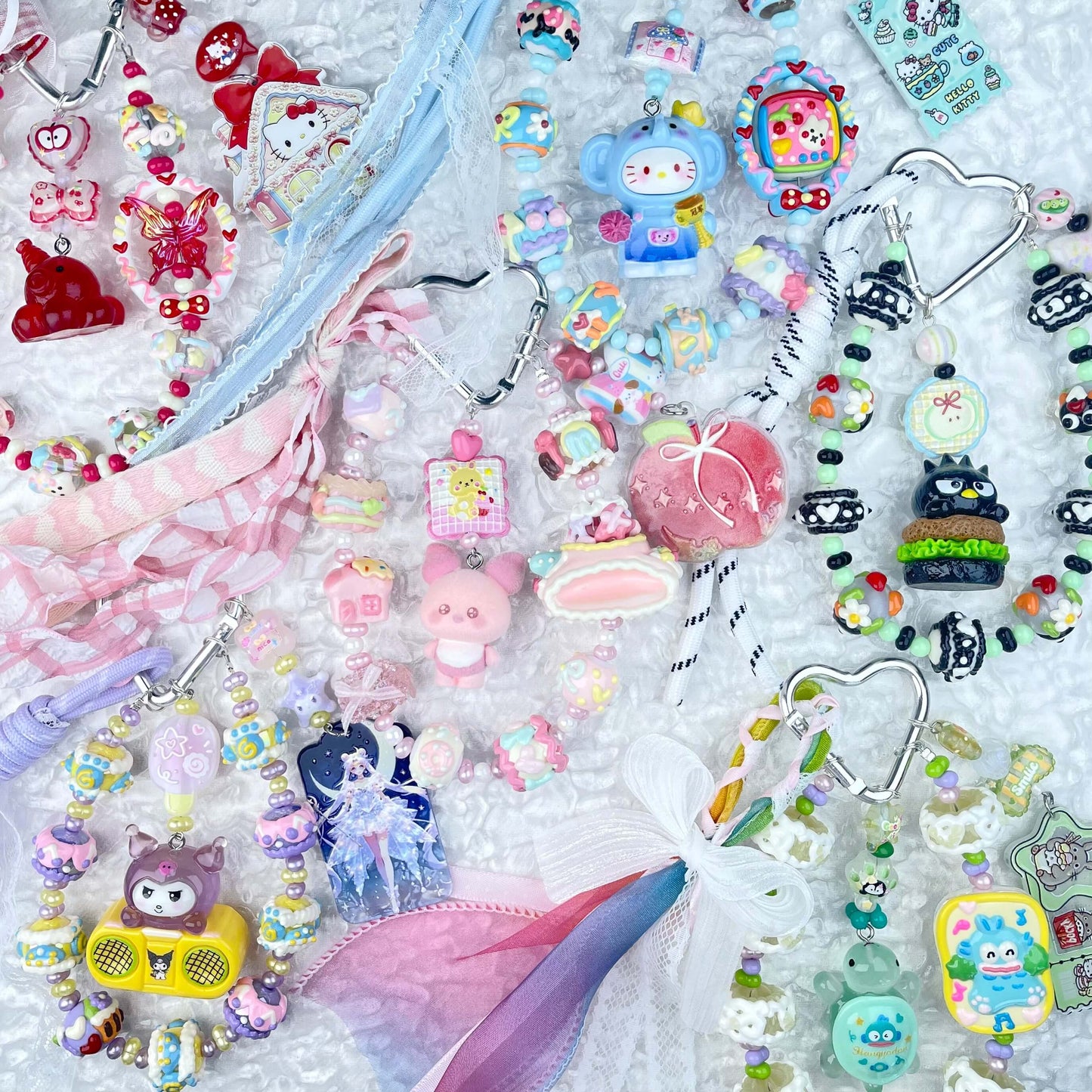 [New Arrival] ONLY BATCH Handpainted Beads Kawaii Cutie Handbag Decor-Special Launch Price!-THIS WEEKEND ONLY