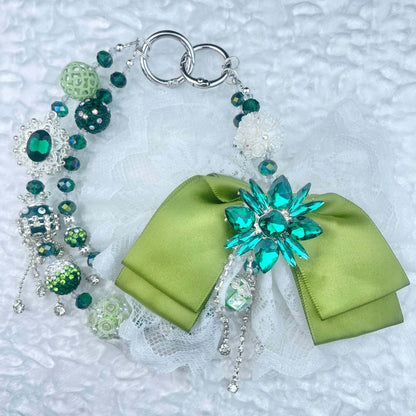 [Limited Edition] Premium Handmade Glittering and Rhinestone Crystal Glass Phone Chain/Handbag Chain-FRUIT PLAY!-THIS WEEKEND ONLY