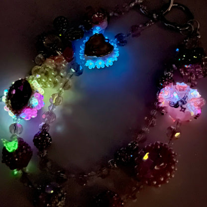 [Limited Edition] Premium Handmade Glittering and Rhinestone Crystal Glass Phone Chain/Handbag Chain-FRUIT PLAY!-THIS WEEKEND ONLY