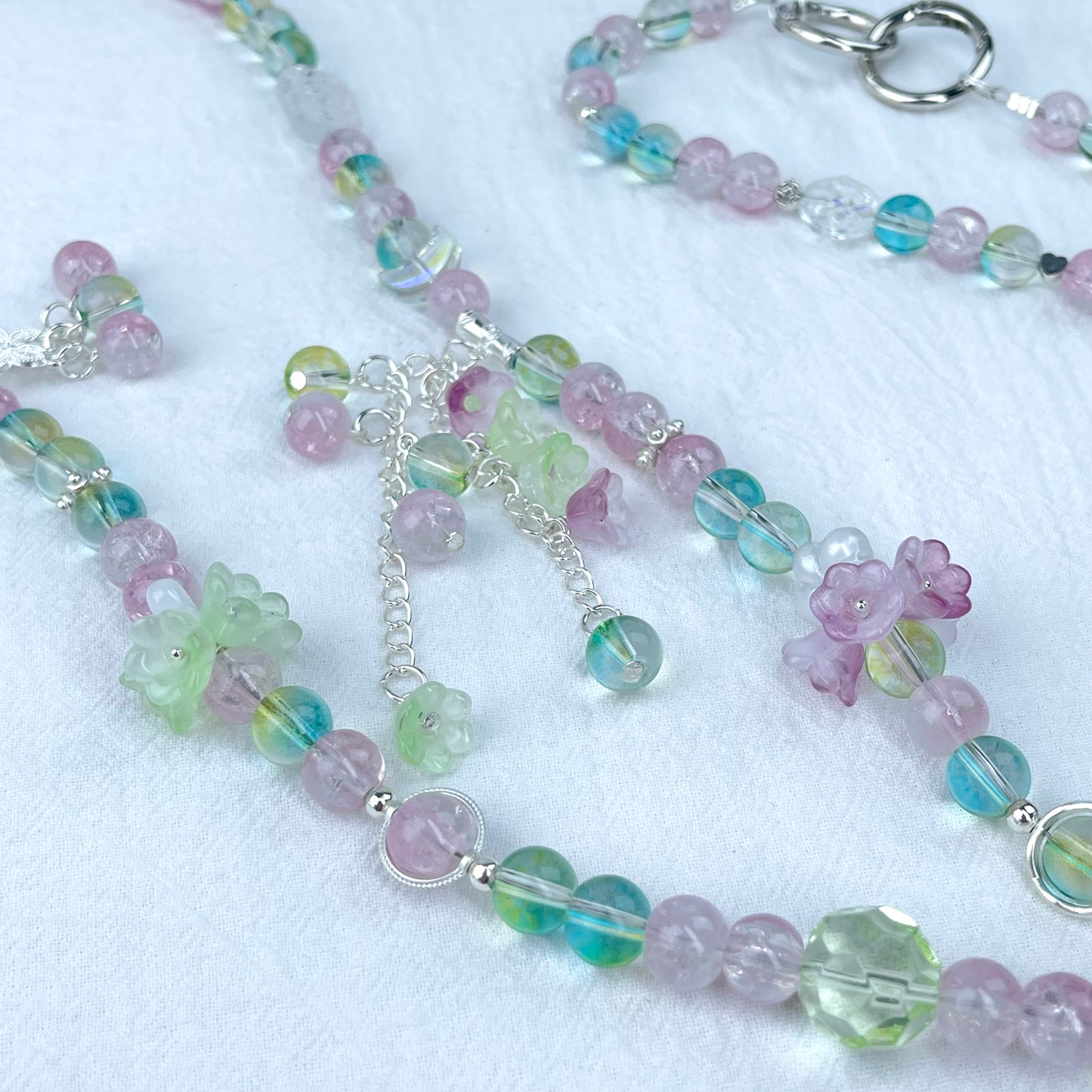 [New Arrival] Premium Handmade Glass Beads Elegant and Beautiful Crossbody Chain-SPECIAL LAUNCH PRICE!
