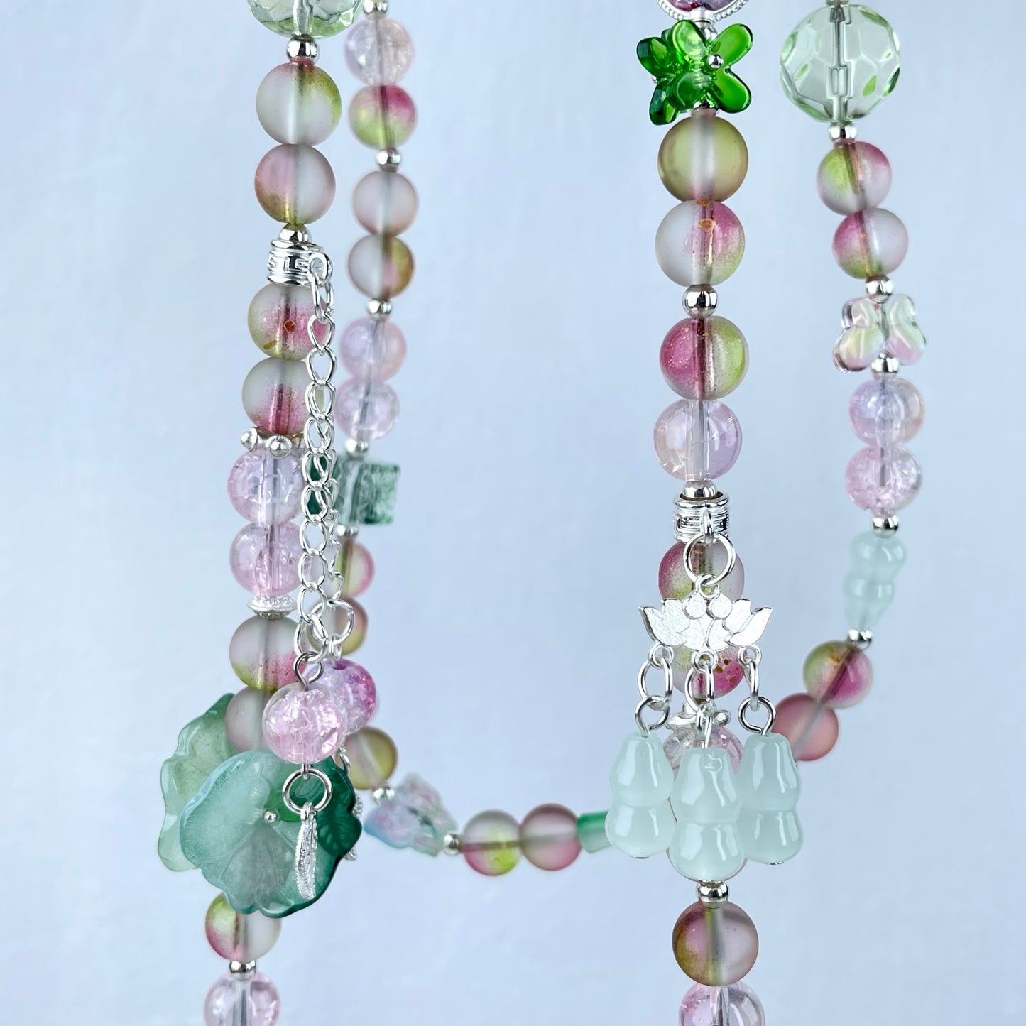 [New Arrival] Premium Handmade Glass Beads Elegant and Beautiful Crossbody Chain-SPECIAL LAUNCH PRICE!