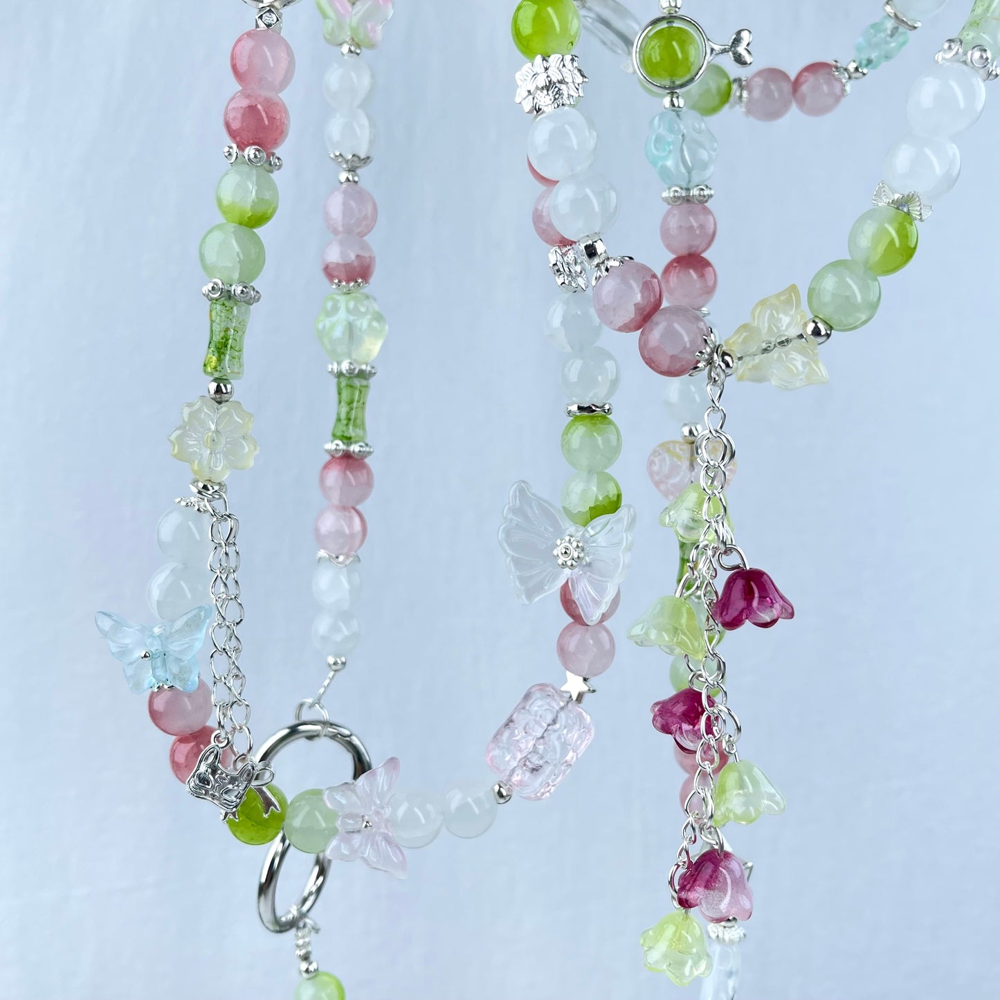 [New Arrival] Premium Handmade Glass Beads Elegant and Beautiful Crossbody Chain-SPECIAL LAUNCH PRICE!