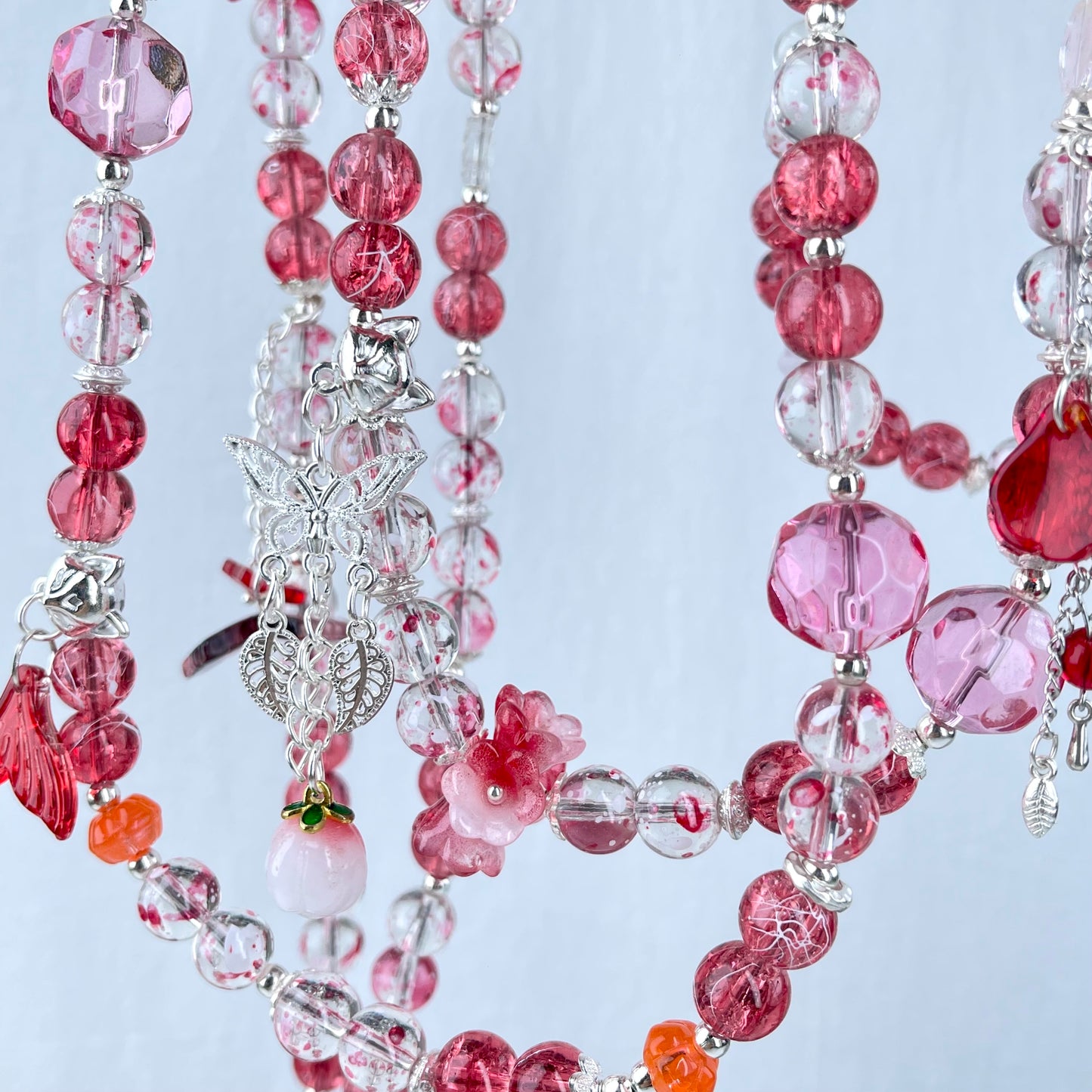 [New Arrival] Premium Handmade Glass Beads Elegant and Beautiful Crossbody Chain-SPECIAL LAUNCH PRICE!
