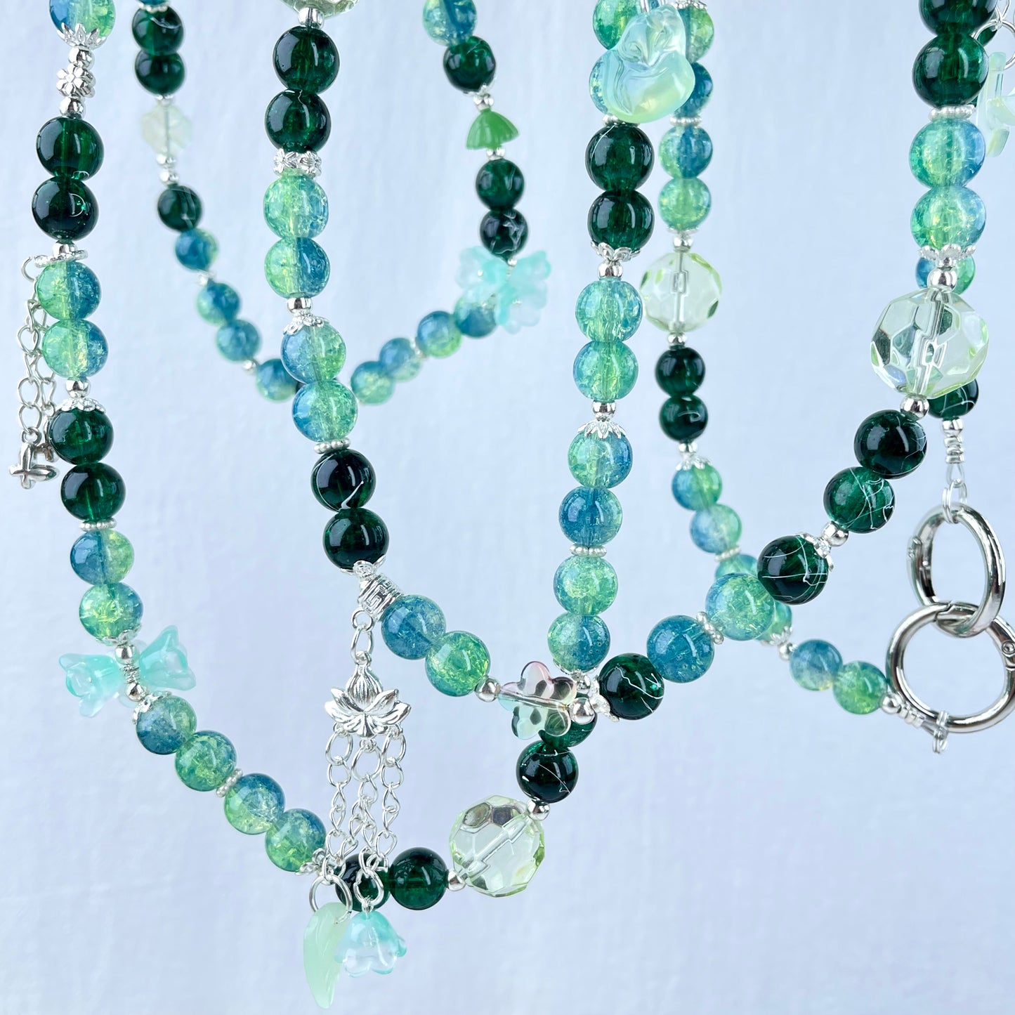 [New Arrival] Premium Handmade Glass Beads Elegant and Beautiful Crossbody Chain-SPECIAL LAUNCH PRICE!