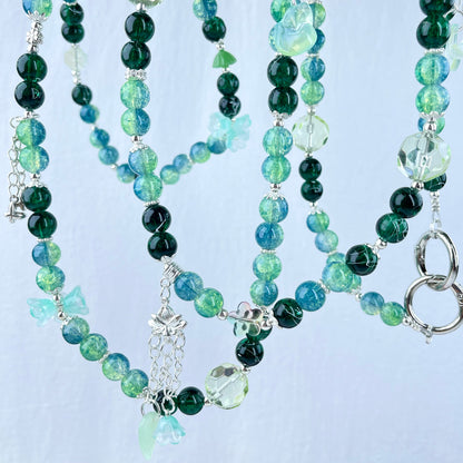 [New Arrival] Premium Handmade Glass Beads Elegant and Beautiful Crossbody Chain-SPECIAL LAUNCH PRICE!