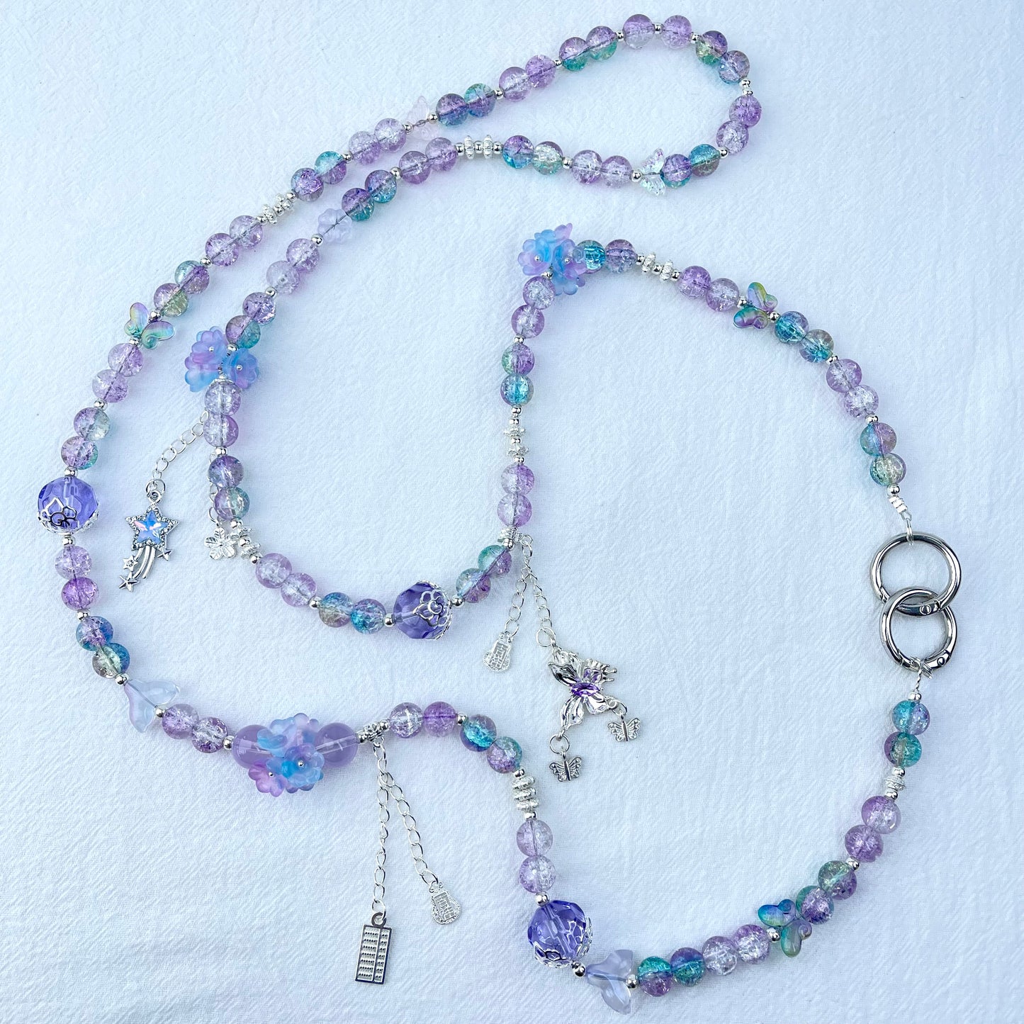 [New Arrival] Premium Handmade Glass Beads Elegant and Beautiful Crossbody Chain-SPECIAL LAUNCH PRICE!