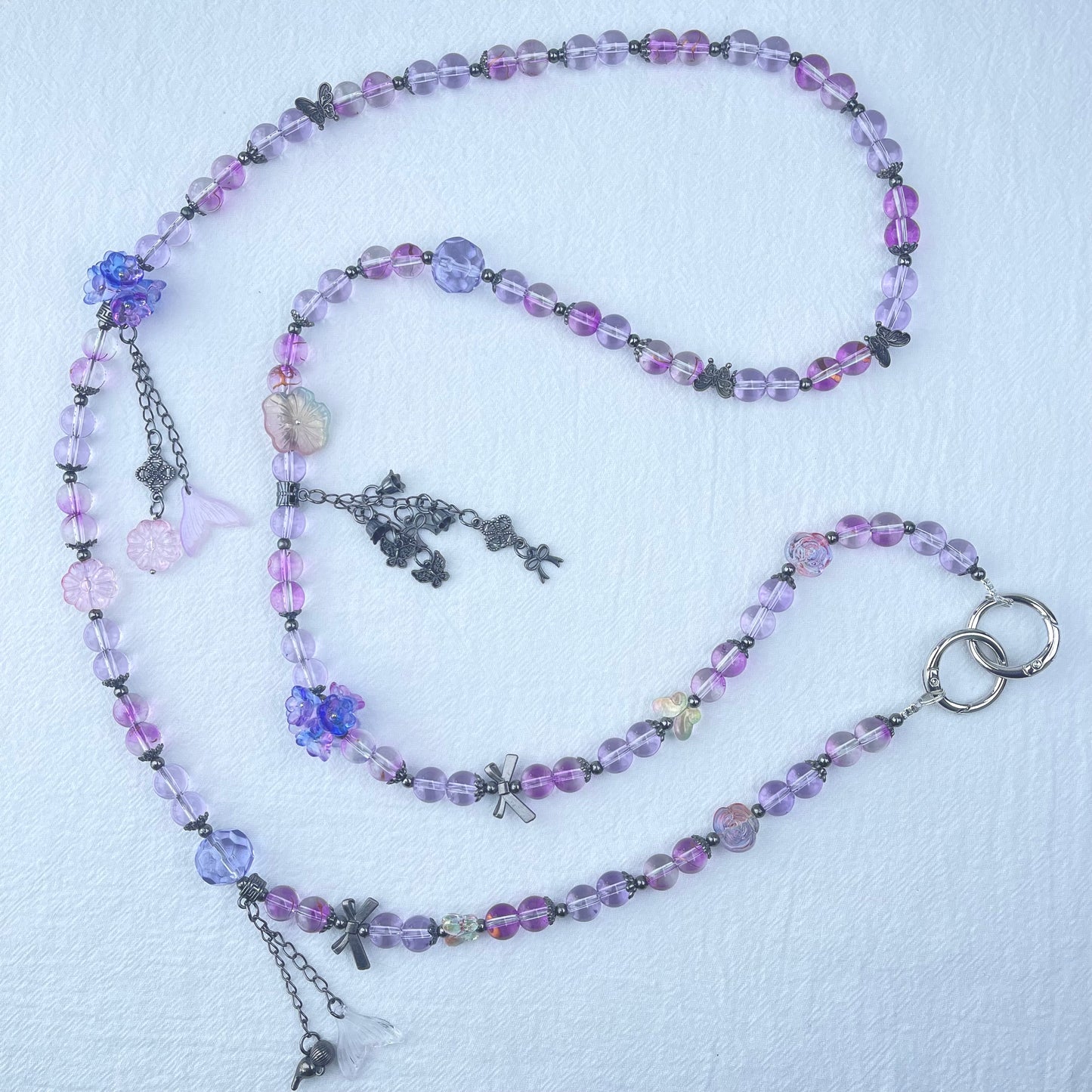 [New Arrival] Premium Handmade Glass Beads Elegant and Beautiful Crossbody Chain-SPECIAL LAUNCH PRICE!