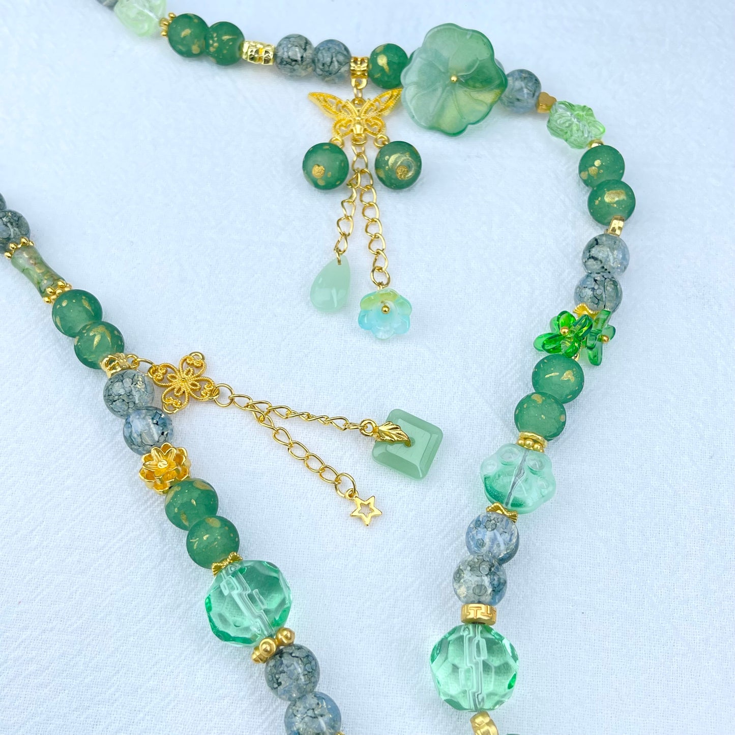[New Arrival] Premium Handmade Glass Beads Elegant and Beautiful Crossbody Chain-SPECIAL LAUNCH PRICE!
