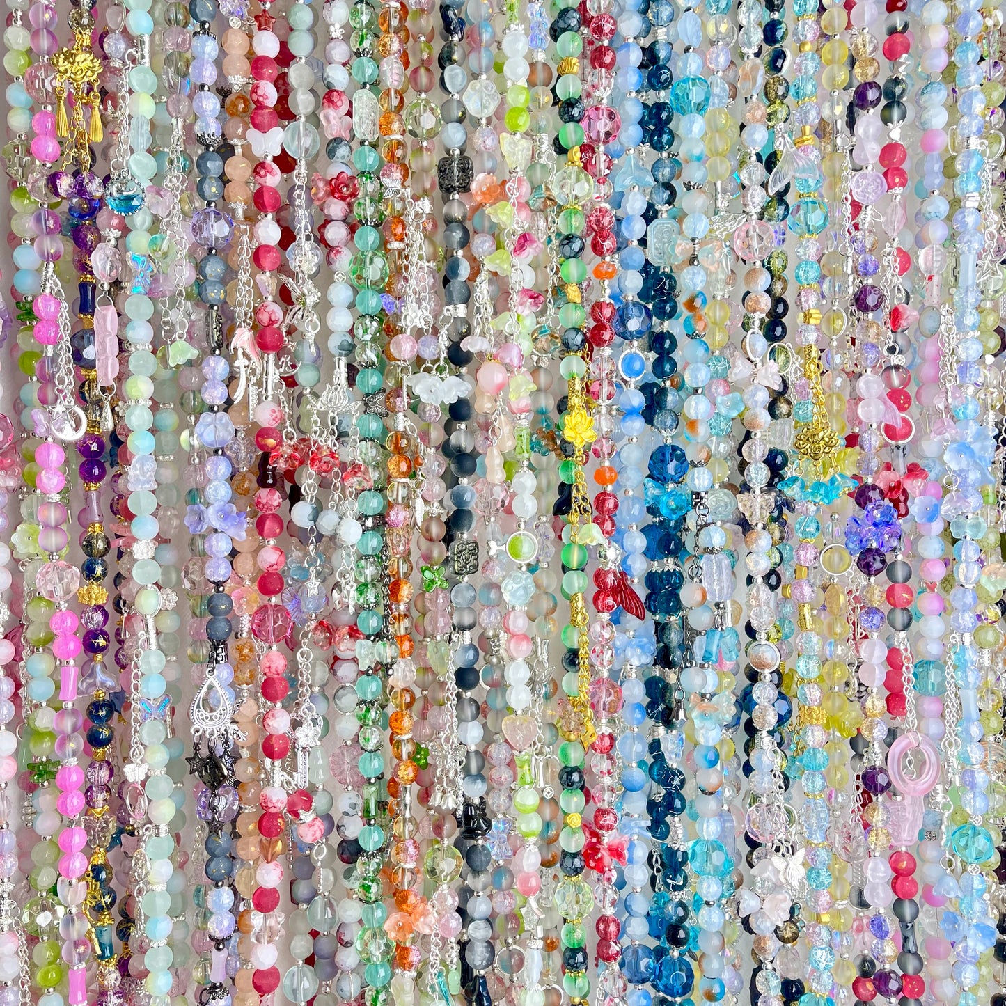 [New Arrival] Premium Handmade Glass Beads Elegant and Beautiful Crossbody Chain-SPECIAL LAUNCH PRICE!