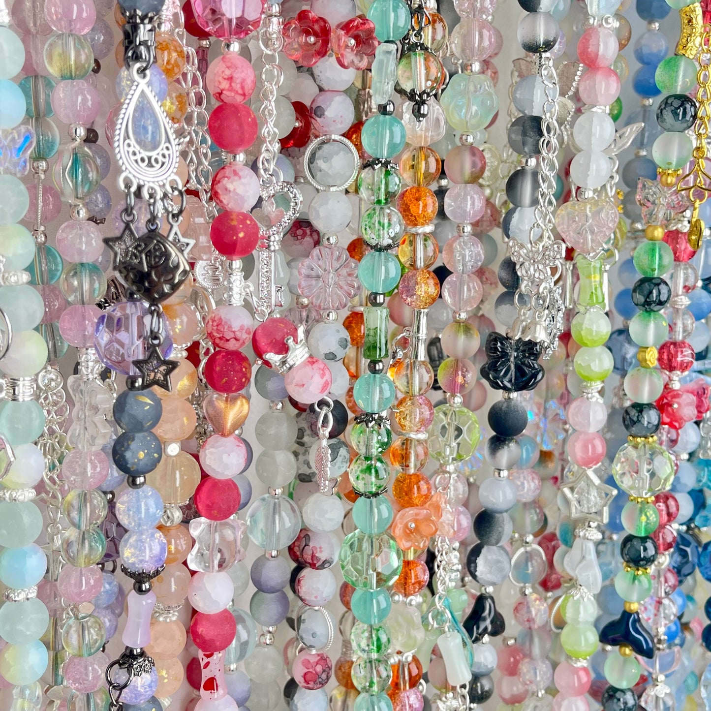 [New Arrival] Premium Handmade Glass Beads Elegant and Beautiful Crossbody Chain-SPECIAL LAUNCH PRICE!