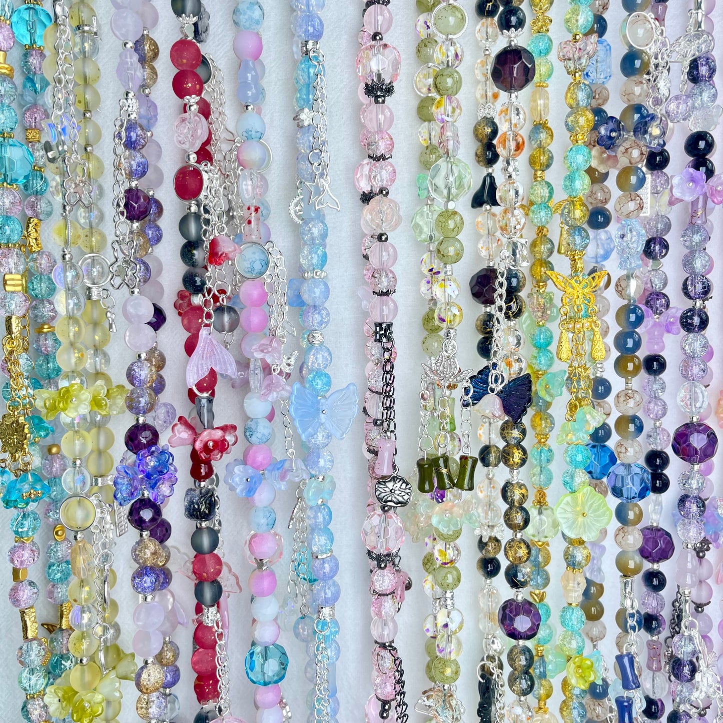 [New Arrival] Premium Handmade Glass Beads Elegant and Beautiful Crossbody Chain-SPECIAL LAUNCH PRICE!