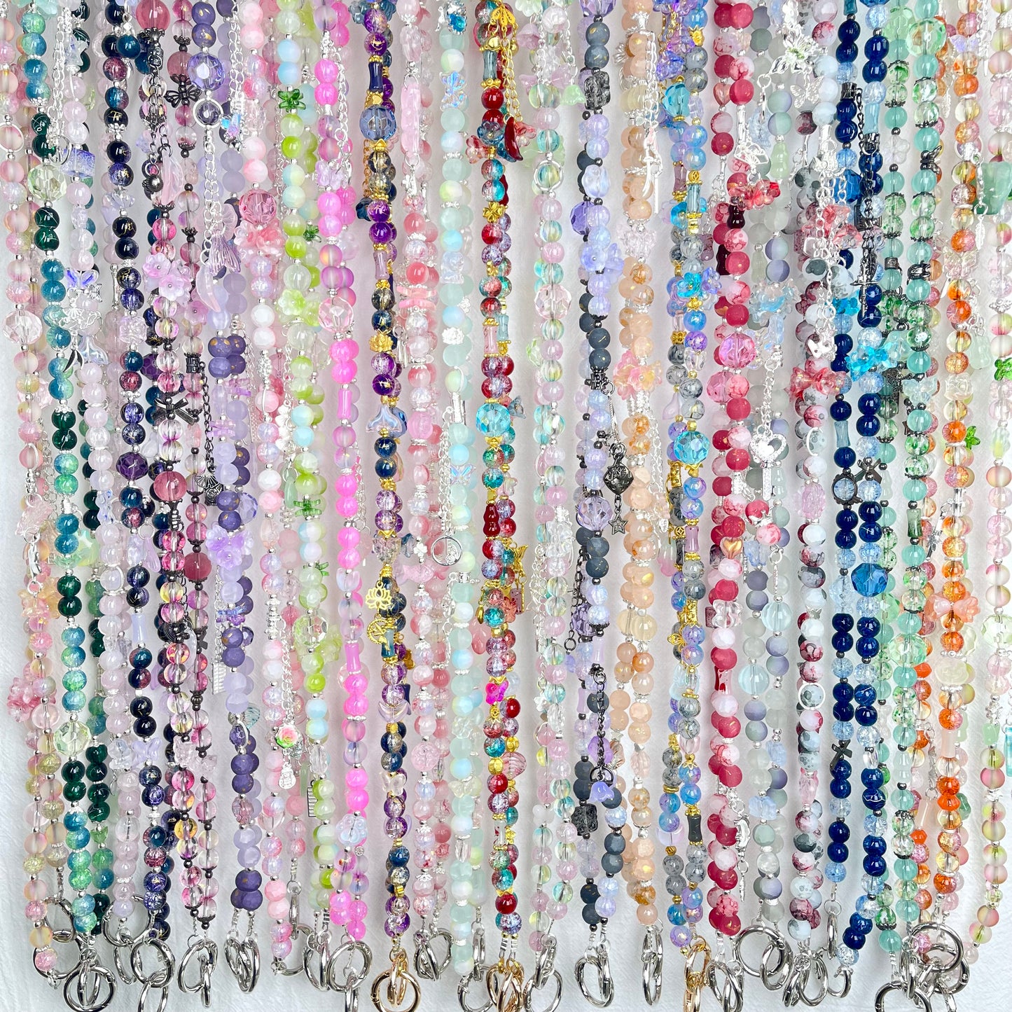 [New Arrival] Premium Handmade Glass Beads Elegant and Beautiful Crossbody Chain-SPECIAL LAUNCH PRICE!