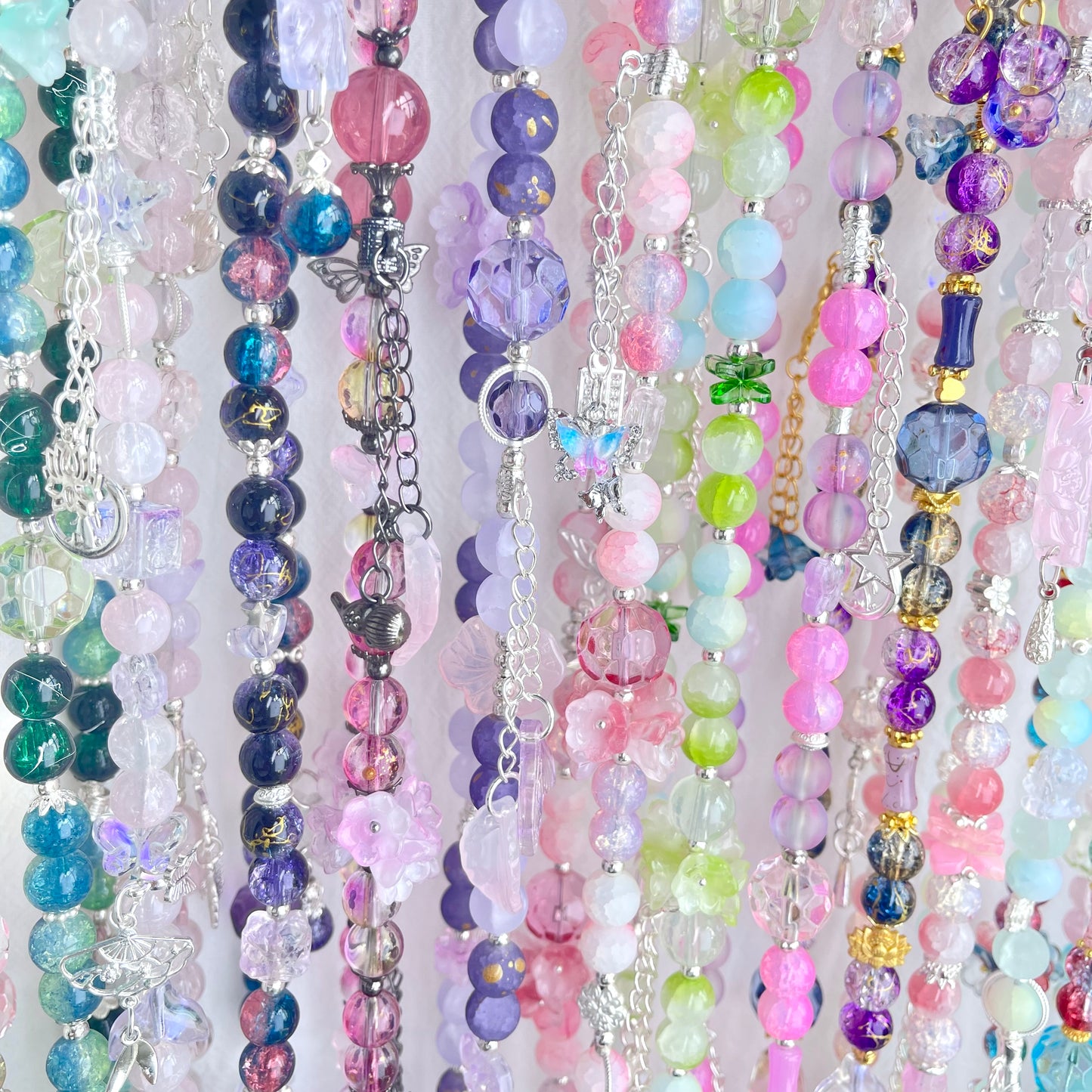 [New Arrival] Premium Handmade Glass Beads Elegant and Beautiful Crossbody Chain-SPECIAL LAUNCH PRICE!