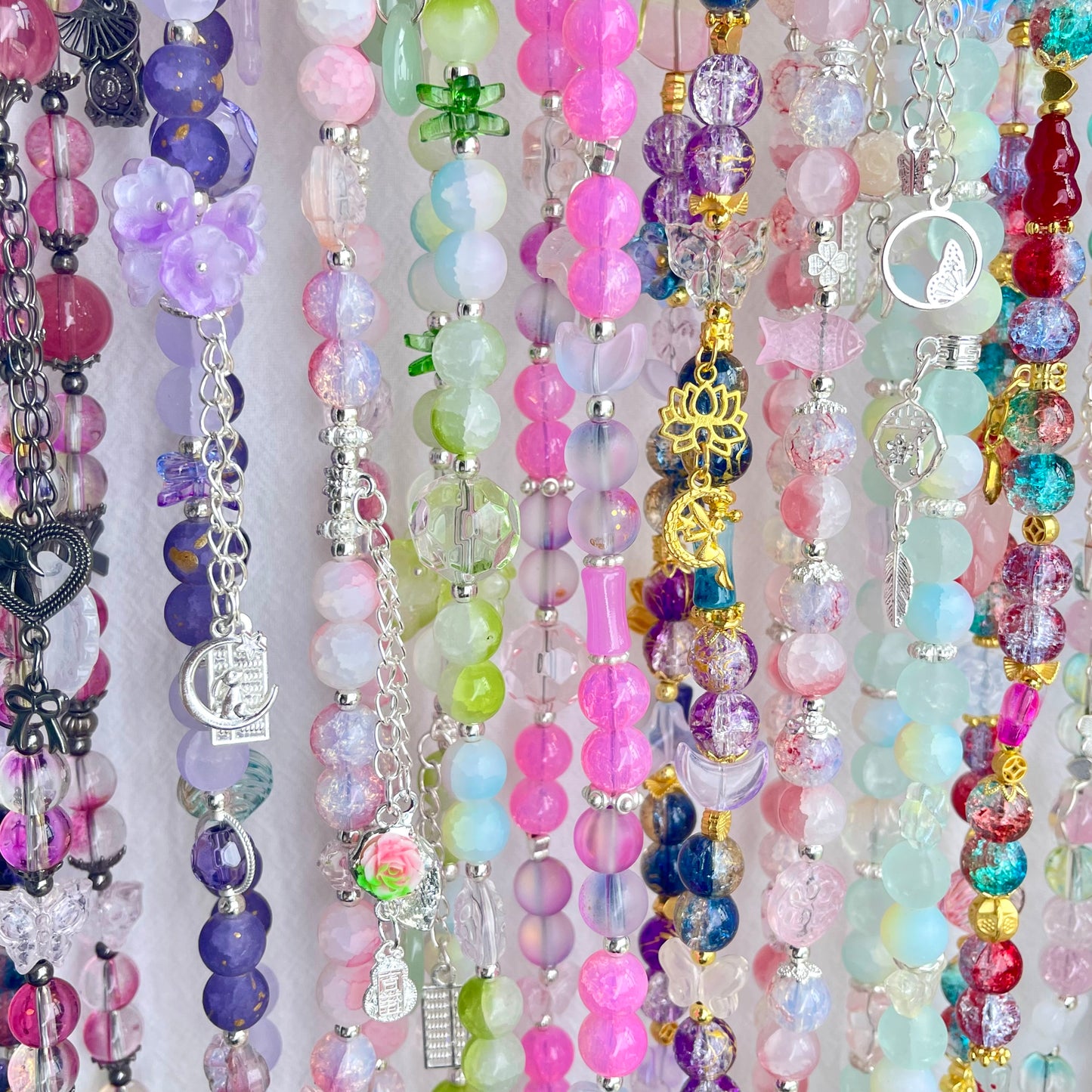 [New Arrival] Premium Handmade Glass Beads Elegant and Beautiful Crossbody Chain-SPECIAL LAUNCH PRICE!