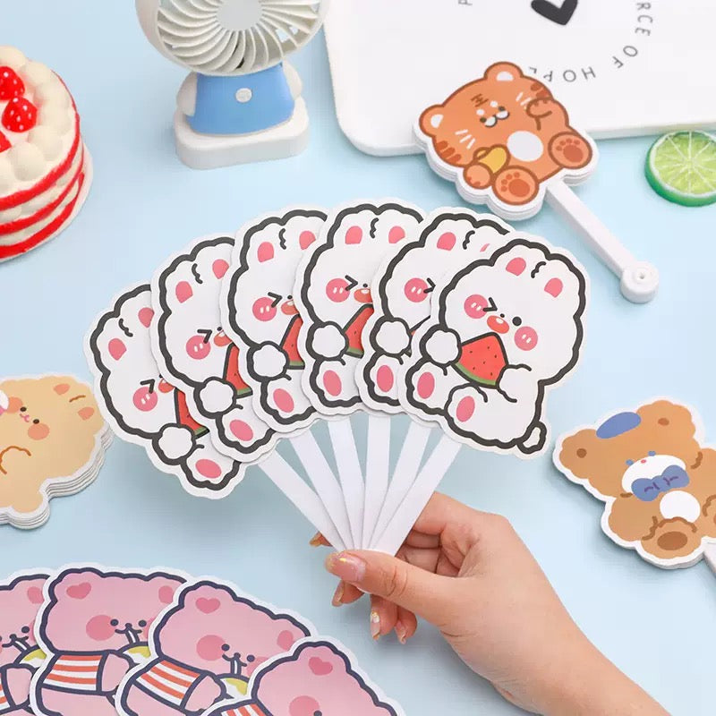 [New Arrival] Summer Theme Cute Kawaii Foldable Easy-To-Carry Fans