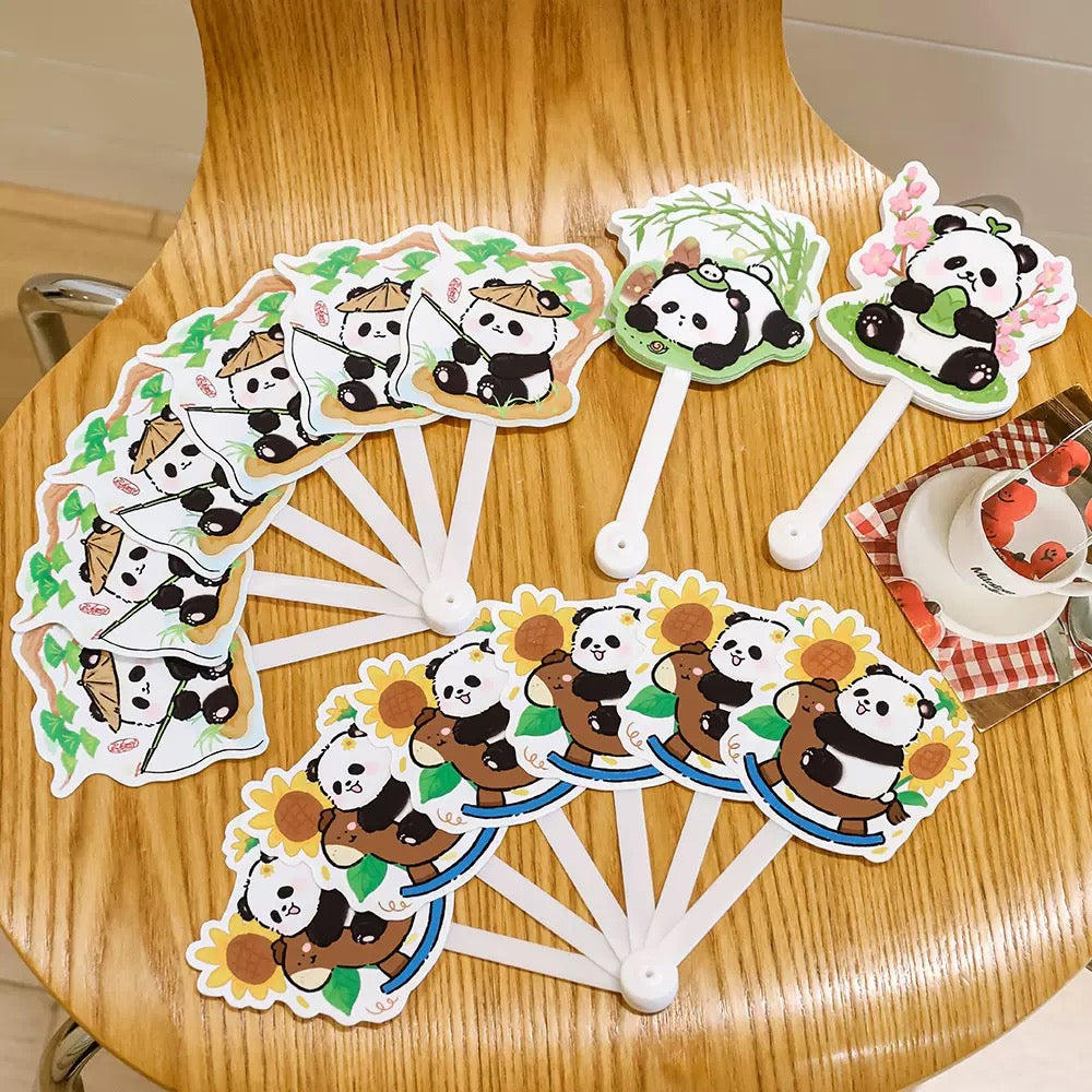 [New Arrival] Summer Theme Cute Kawaii Foldable Easy-To-Carry Fans