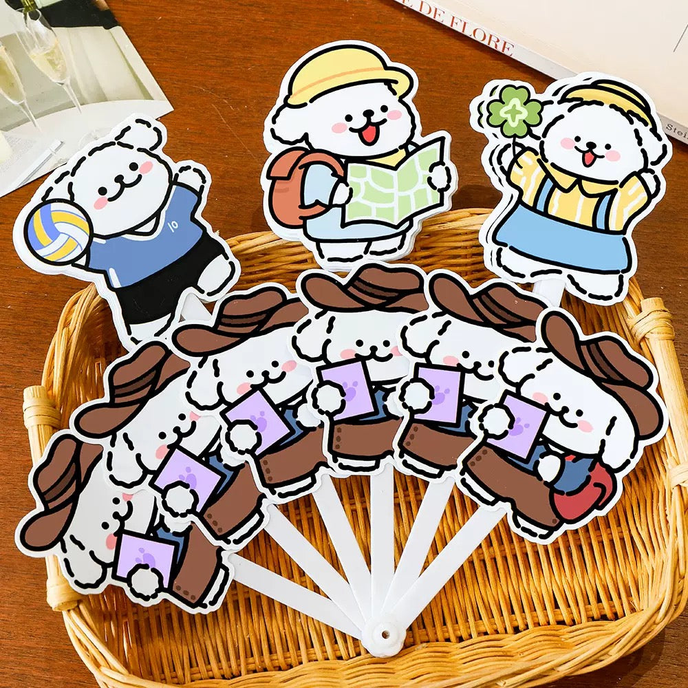 [New Arrival] Summer Theme Cute Kawaii Foldable Easy-To-Carry Fans