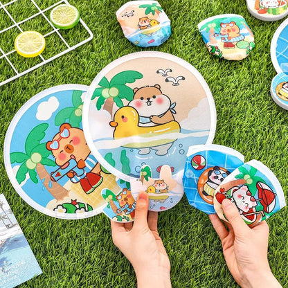 [New Arrival] Summer Theme Cute Kawaii Foldable Easy-To-Carry Fans