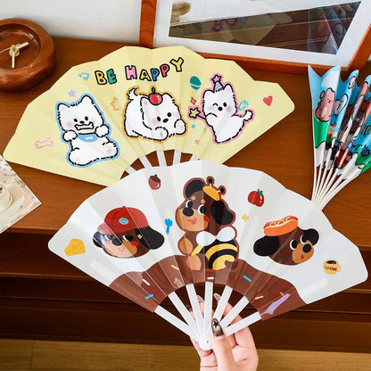 [New Arrival] Summer Theme Cute Kawaii Foldable Easy-To-Carry Fans