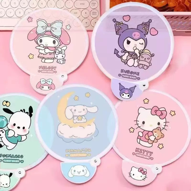 [New Arrival] Summer Theme Cute Kawaii Foldable Easy-To-Carry Fans