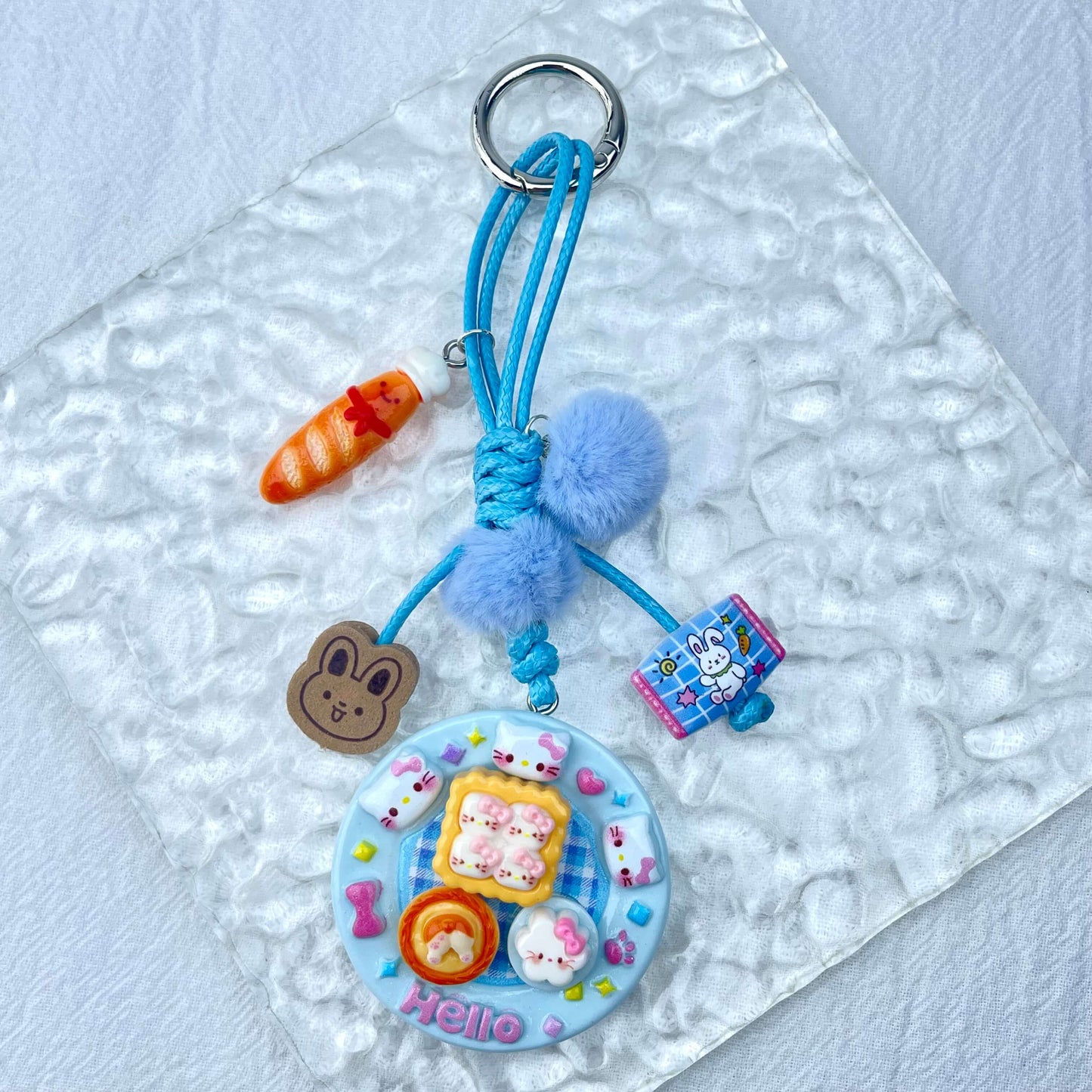 [Holiday Celebration] Hand-Braided Kawaii and Foodie Cuties Keychain Phone Decor-SPECIAL LAUNCH PRICE!