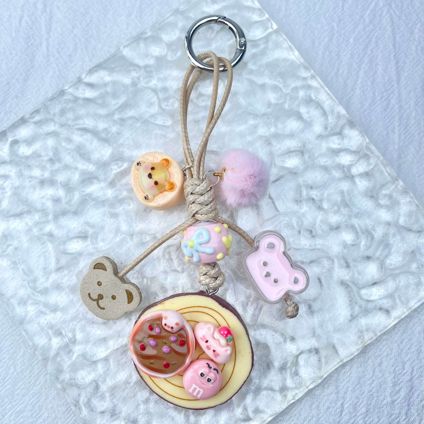 [Holiday Celebration] Hand-Braided Kawaii and Foodie Cuties Keychain Phone Decor-SPECIAL LAUNCH PRICE!