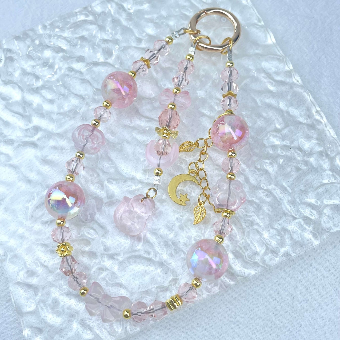 [New Arrival] Special Effect Beads (Color Changing/Glow In The Dark) Glittering Phone Chains-Special Launch Price!