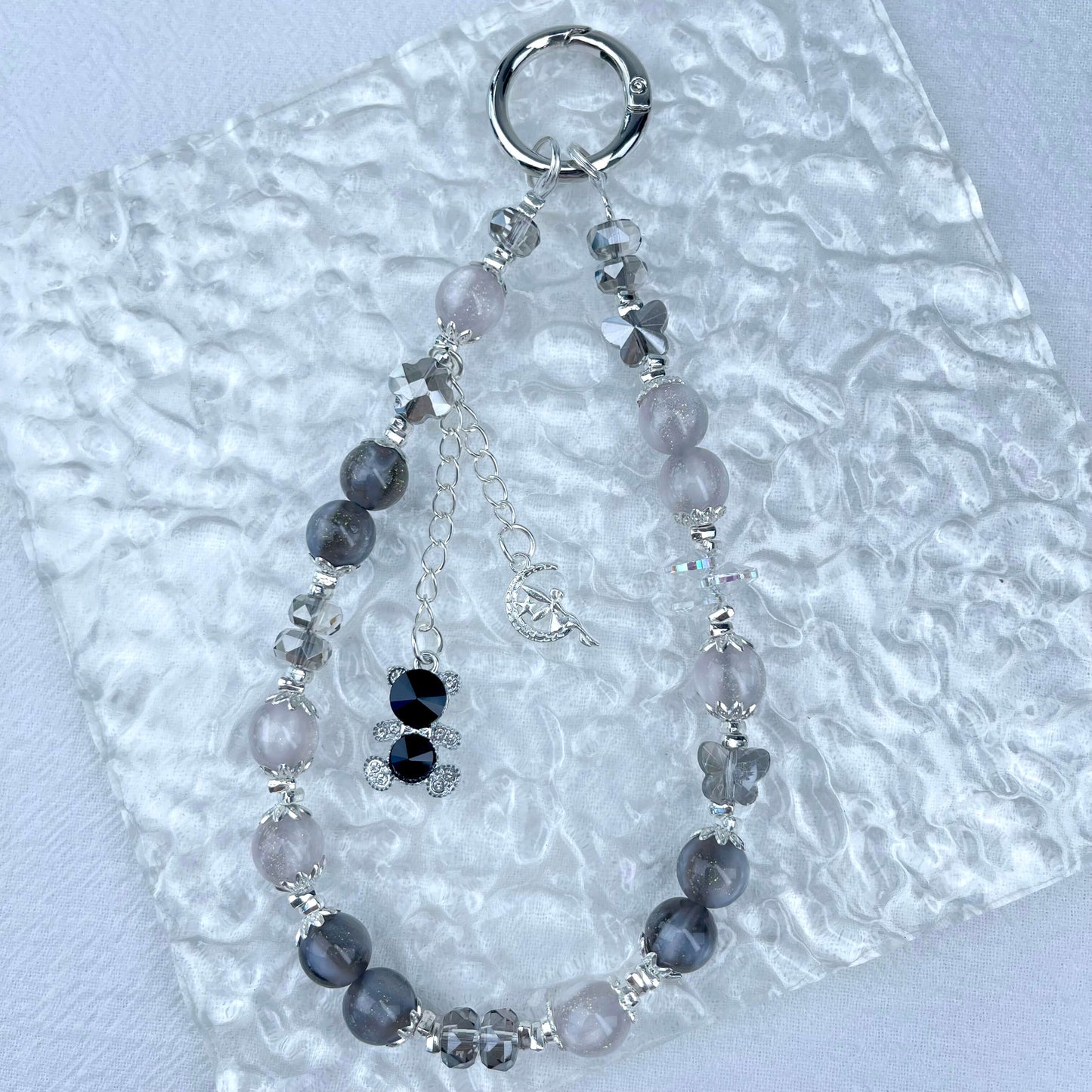 [New Arrival] Special Effect Beads (Color Changing/Glow In The Dark) Glittering Phone Chains-Special Launch Price!