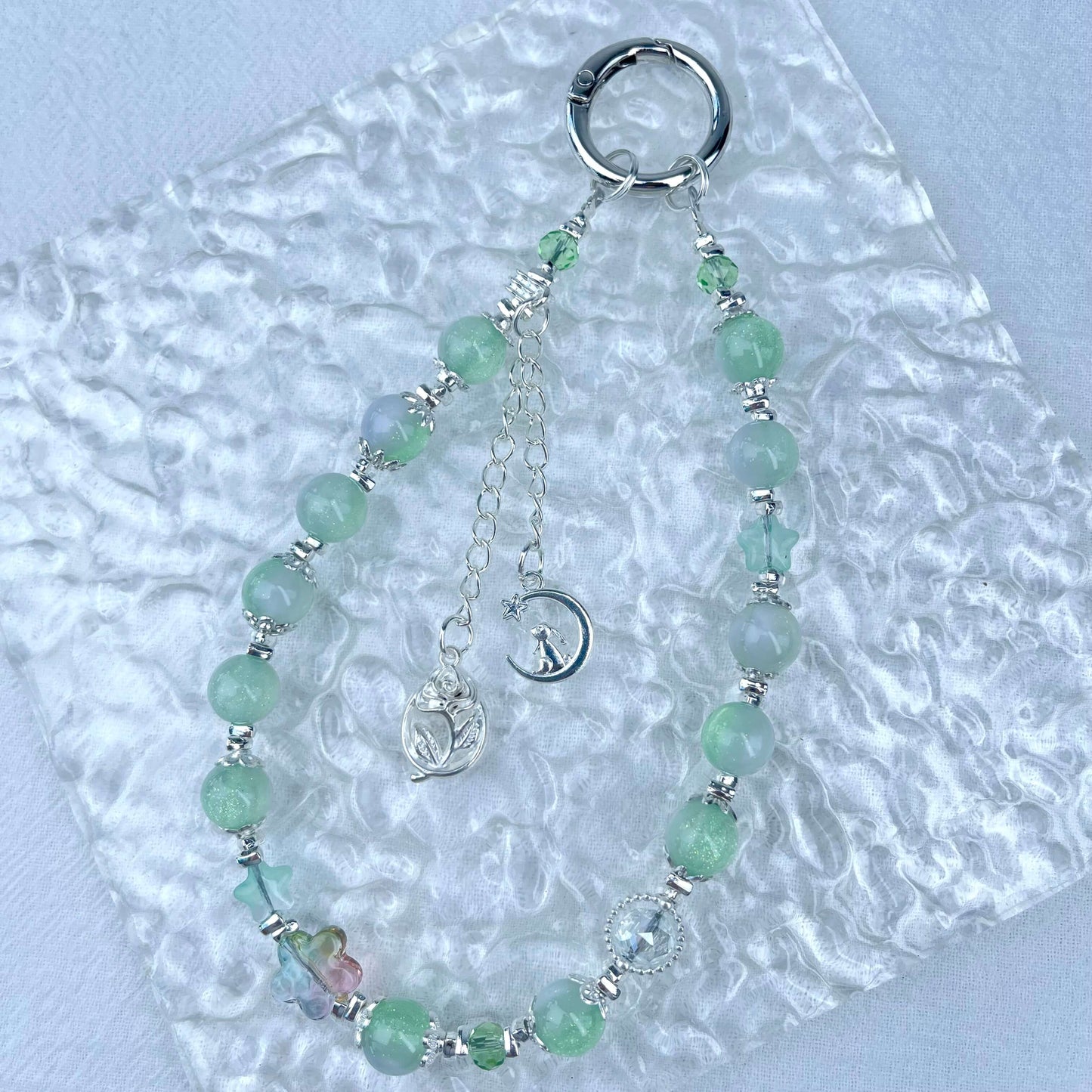[New Arrival] Special Effect Beads (Color Changing/Glow In The Dark) Glittering Phone Chains-Special Launch Price!