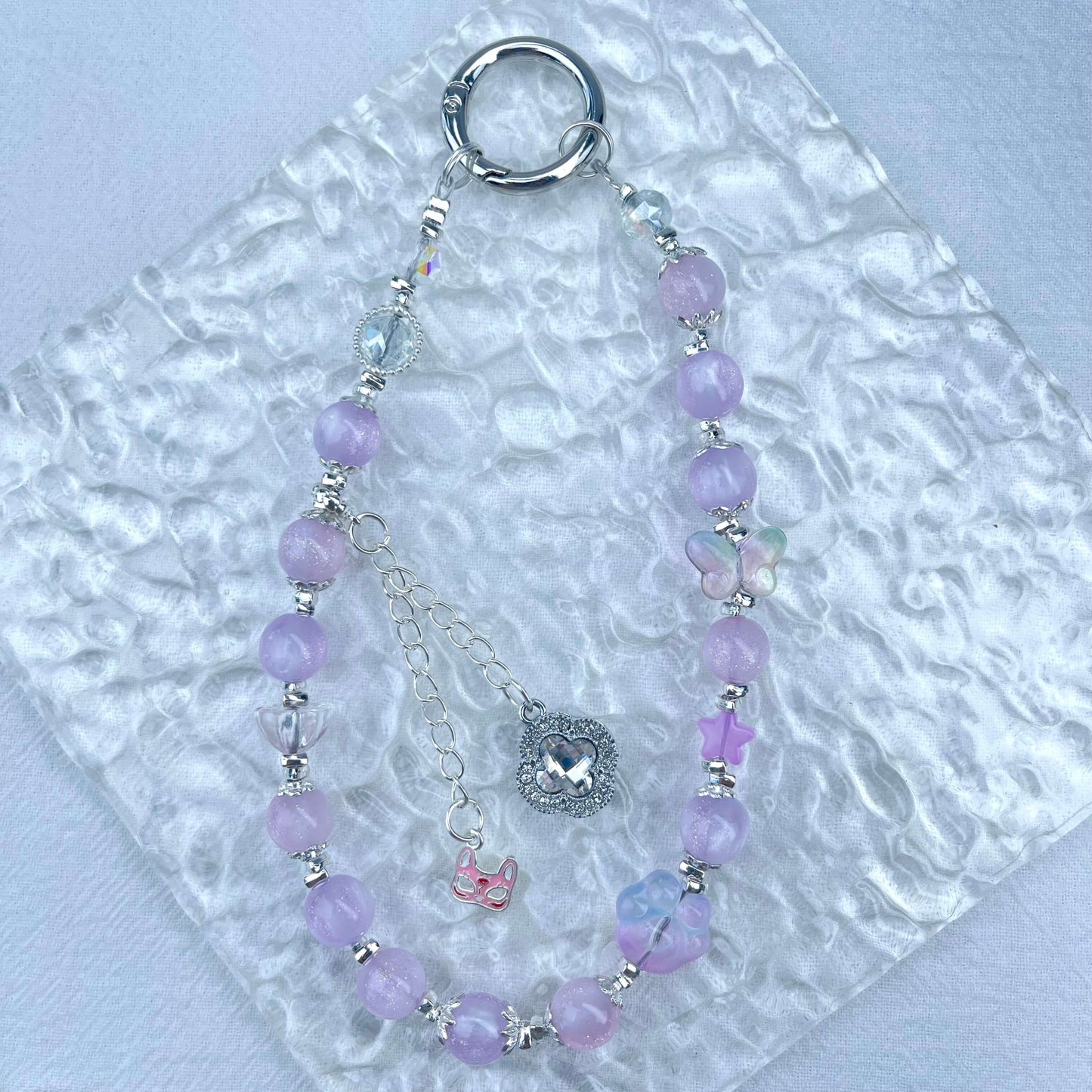 [New Arrival] Special Effect Beads (Color Changing/Glow In The Dark) Glittering Phone Chains-Special Launch Price!
