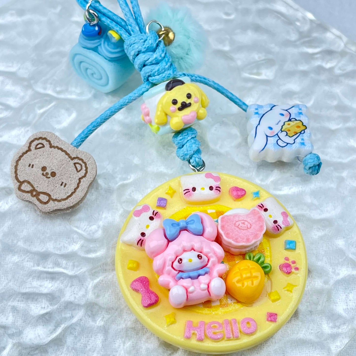 [Holiday Celebration] Hand-Braided Kawaii and Foodie Cuties Keychain Phone Decor-SPECIAL LAUNCH PRICE!
