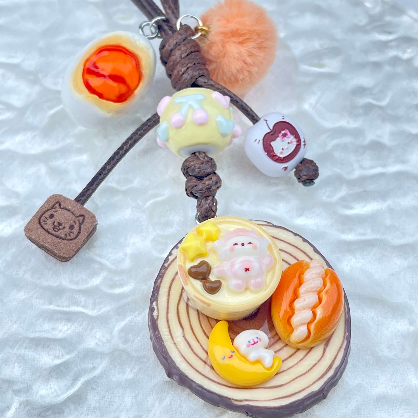 [Holiday Celebration] Hand-Braided Kawaii and Foodie Cuties Keychain Phone Decor-SPECIAL LAUNCH PRICE!