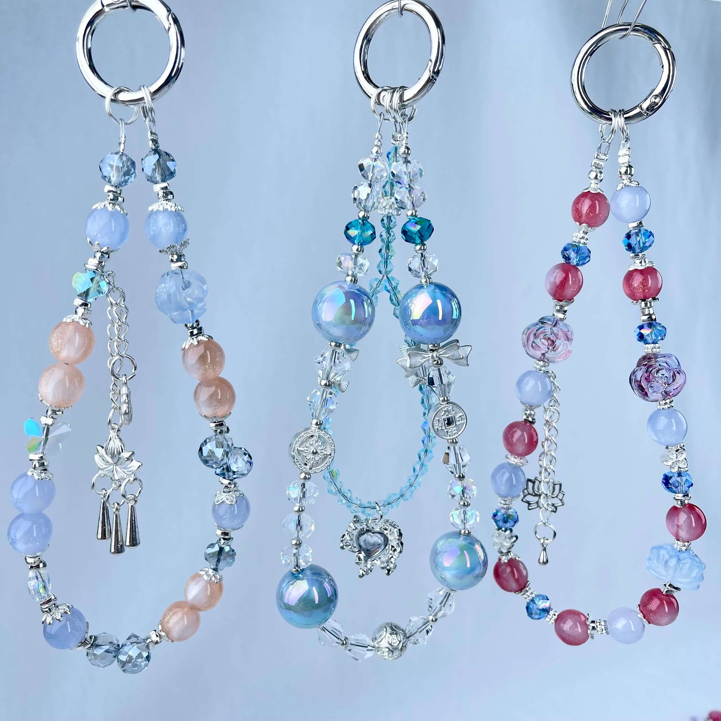 [New Arrival] Special Effect Beads (Color Changing/Glow In The Dark) Glittering Phone Chains-Special Launch Price!