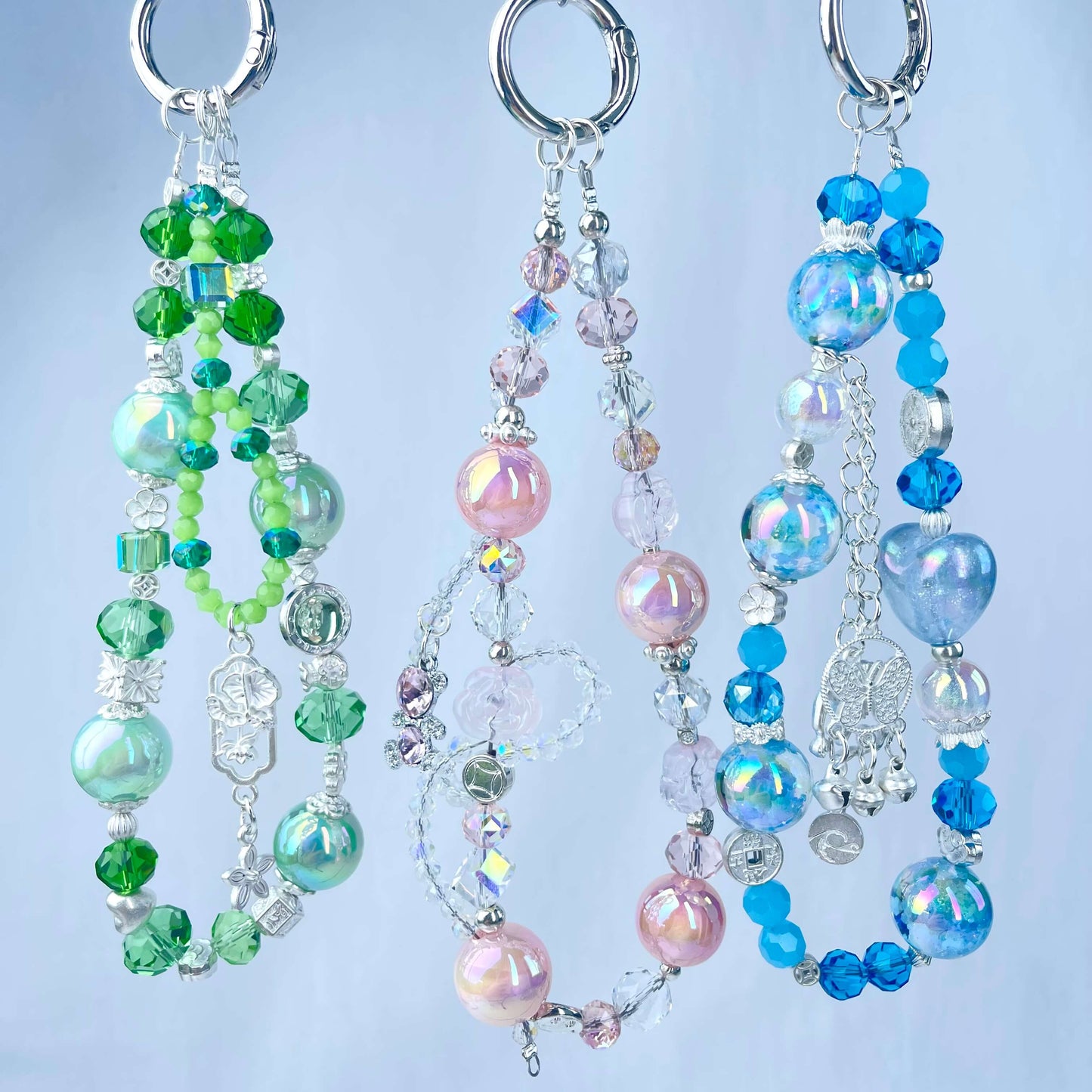 [New Arrival] Special Effect Beads (Color Changing/Glow In The Dark) Glittering Phone Chains-Special Launch Price!