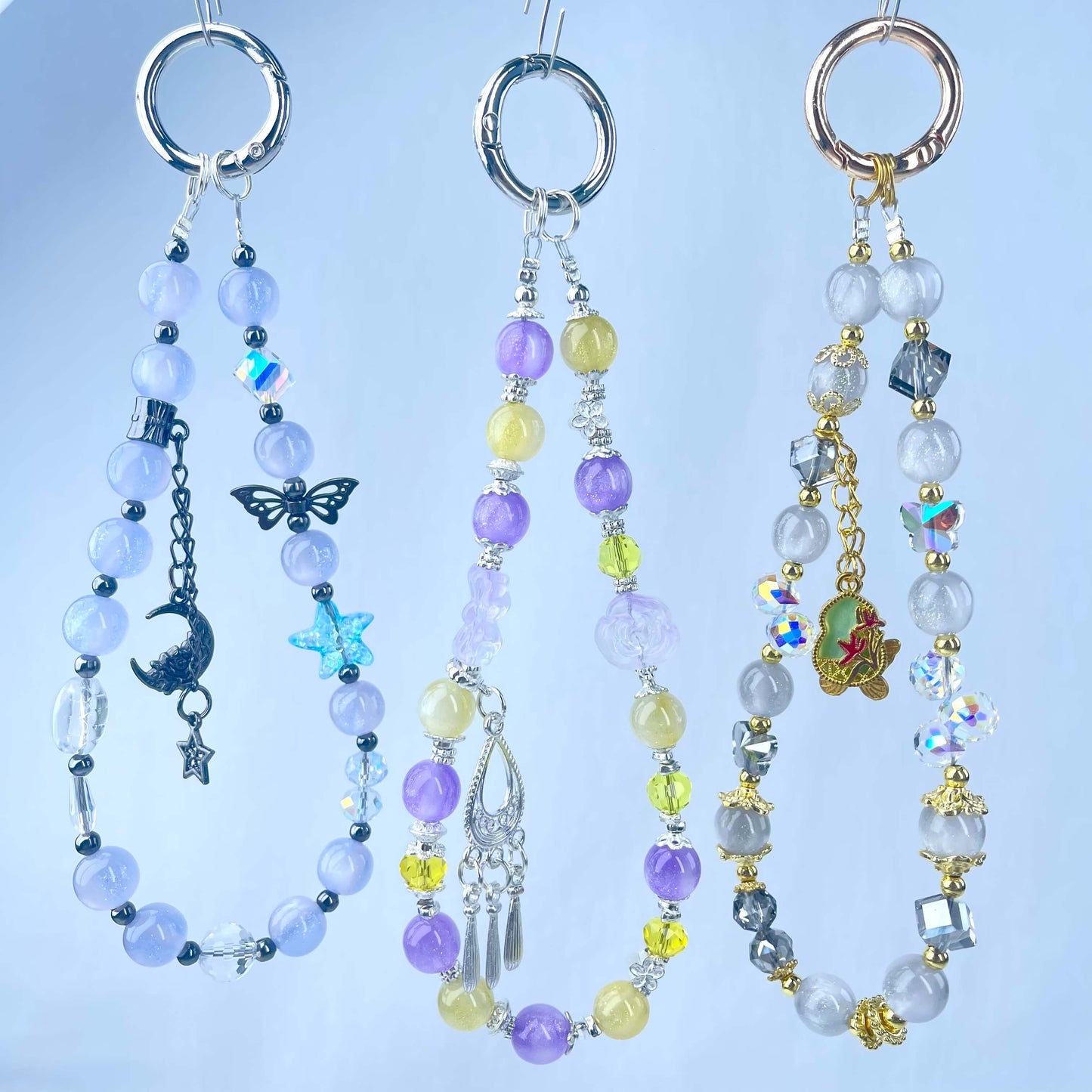 [New Arrival] Special Effect Beads (Color Changing/Glow In The Dark) Glittering Phone Chains-Special Launch Price!