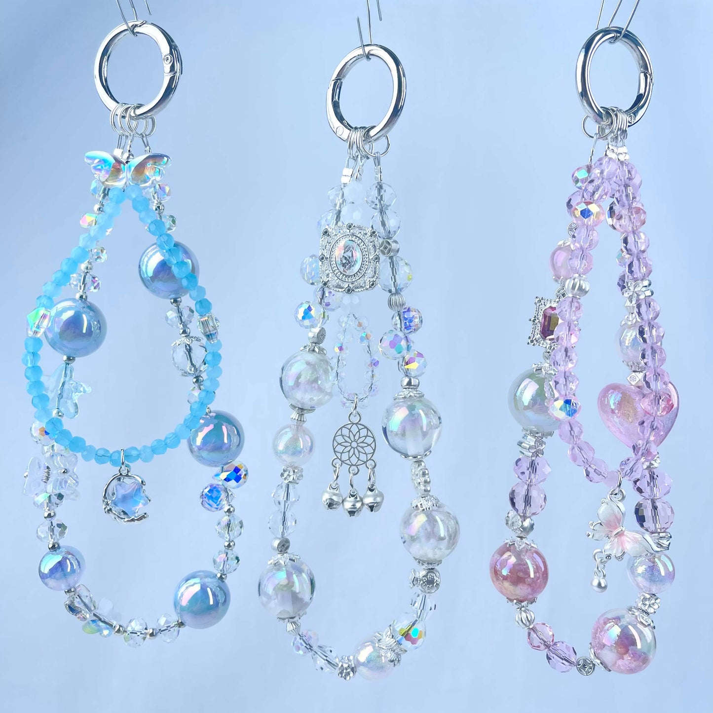 [New Arrival] Special Effect Beads (Color Changing/Glow In The Dark) Glittering Phone Chains-Special Launch Price!