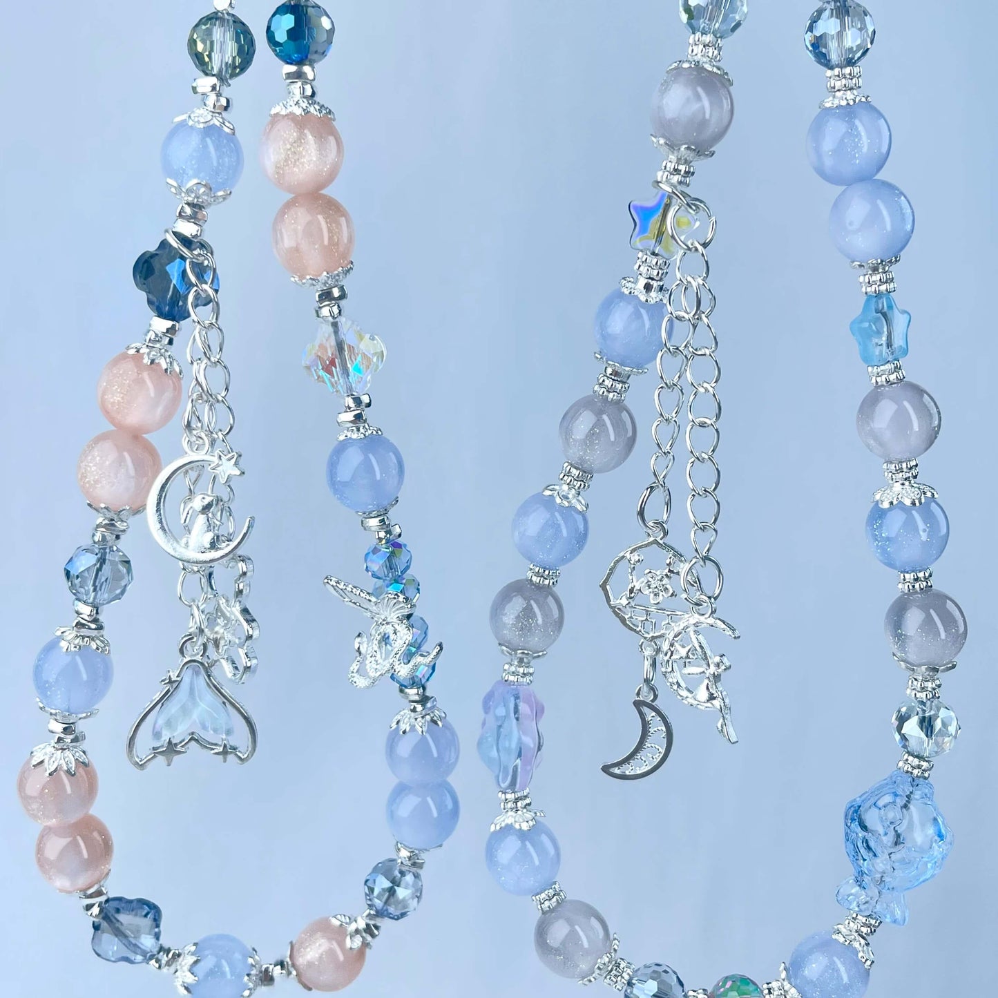 [New Arrival] Special Effect Beads (Color Changing/Glow In The Dark) Glittering Phone Chains-Special Launch Price!