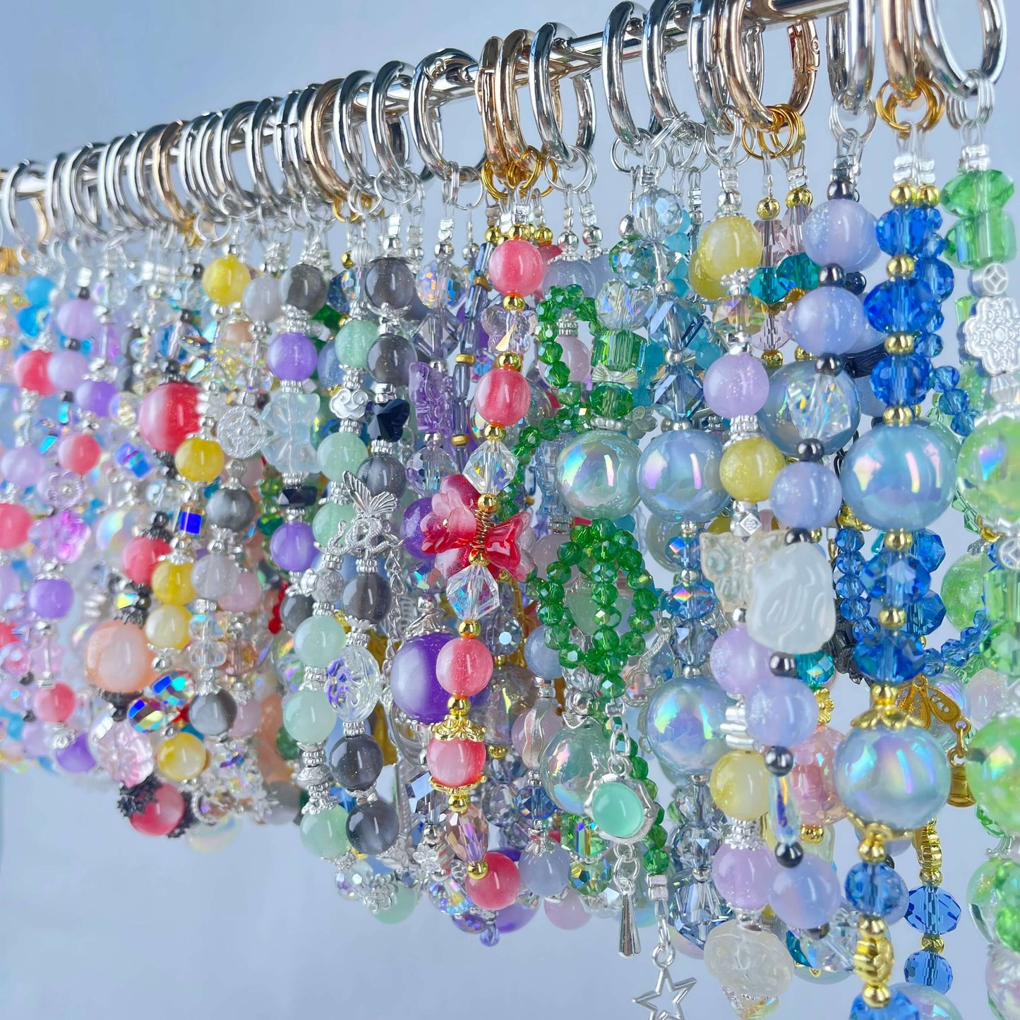 [New Arrival] Special Effect Beads (Color Changing/Glow In The Dark) Glittering Phone Chains-Special Launch Price!