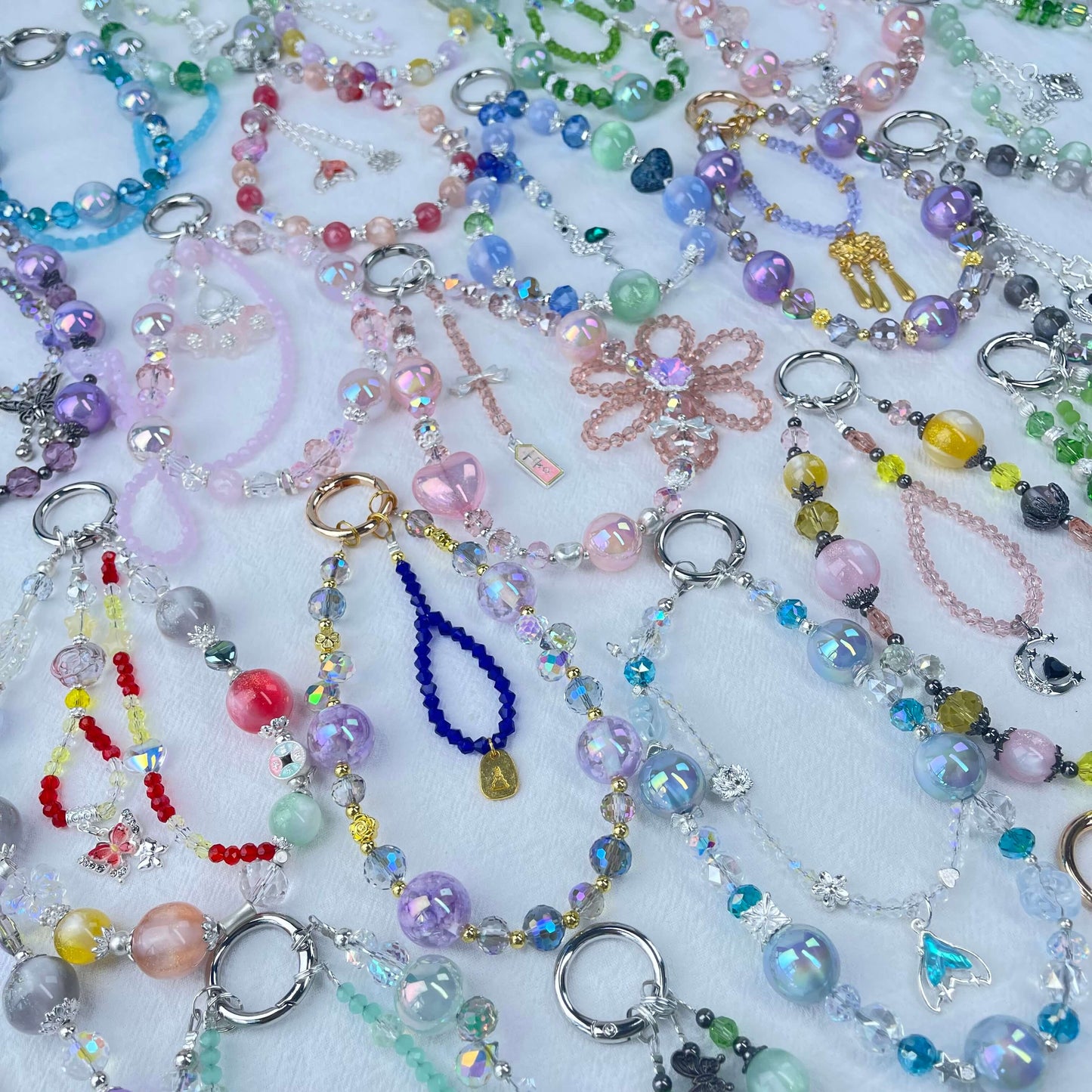 [New Arrival] Special Effect Beads (Color Changing/Glow In The Dark) Glittering Phone Chains-Special Launch Price!