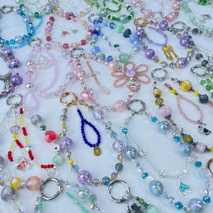 [New Arrival] Special Effect Beads (Color Changing/Glow In The Dark) Glittering Phone Chains-Special Launch Price!