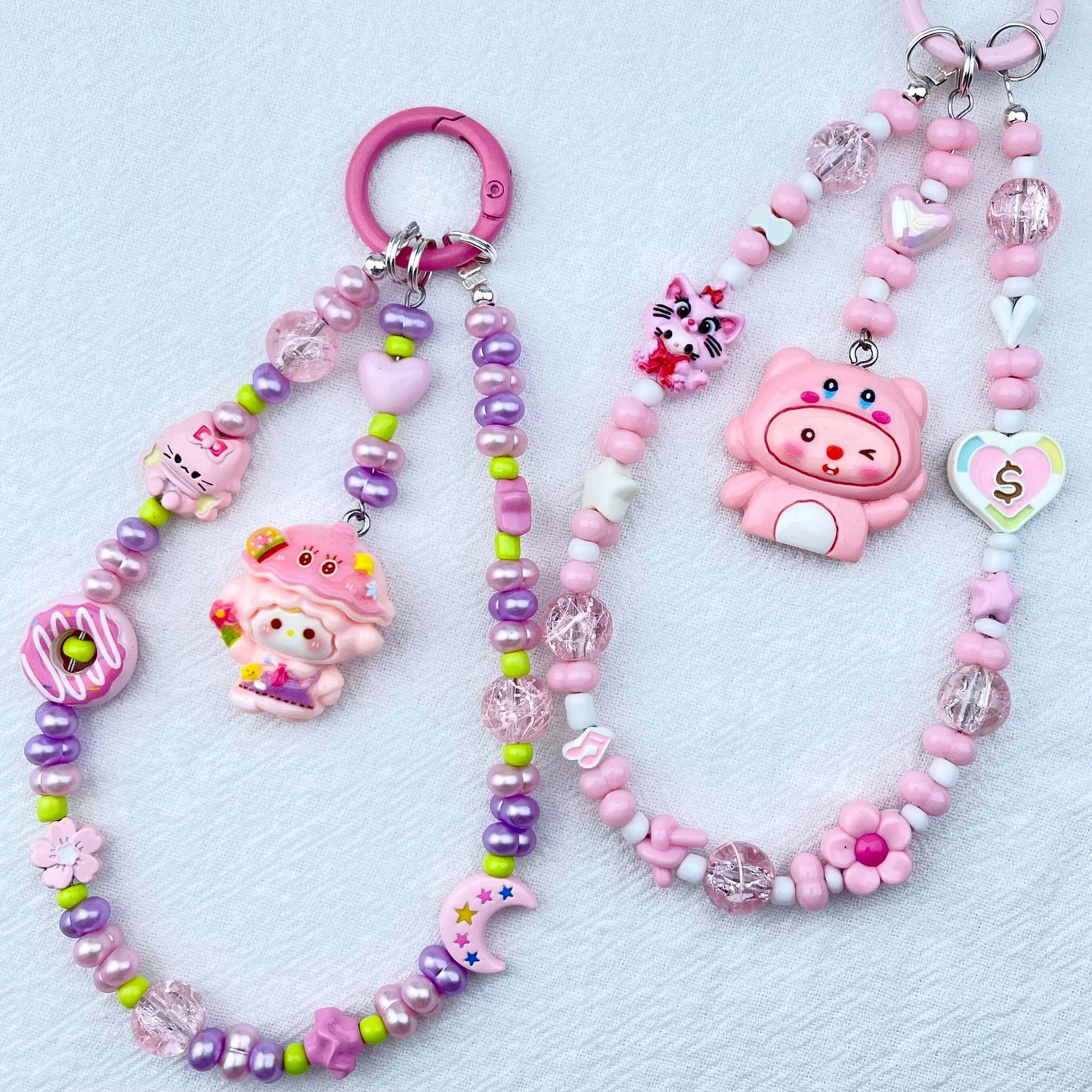 [New Arrival] Premium Handmade Mini Beads Kawaii Cutie Phone Chains-Special Launch Price!