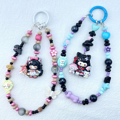 [New Arrival] Premium Handmade Mini Beads Kawaii Cutie Phone Chains-Special Launch Price!