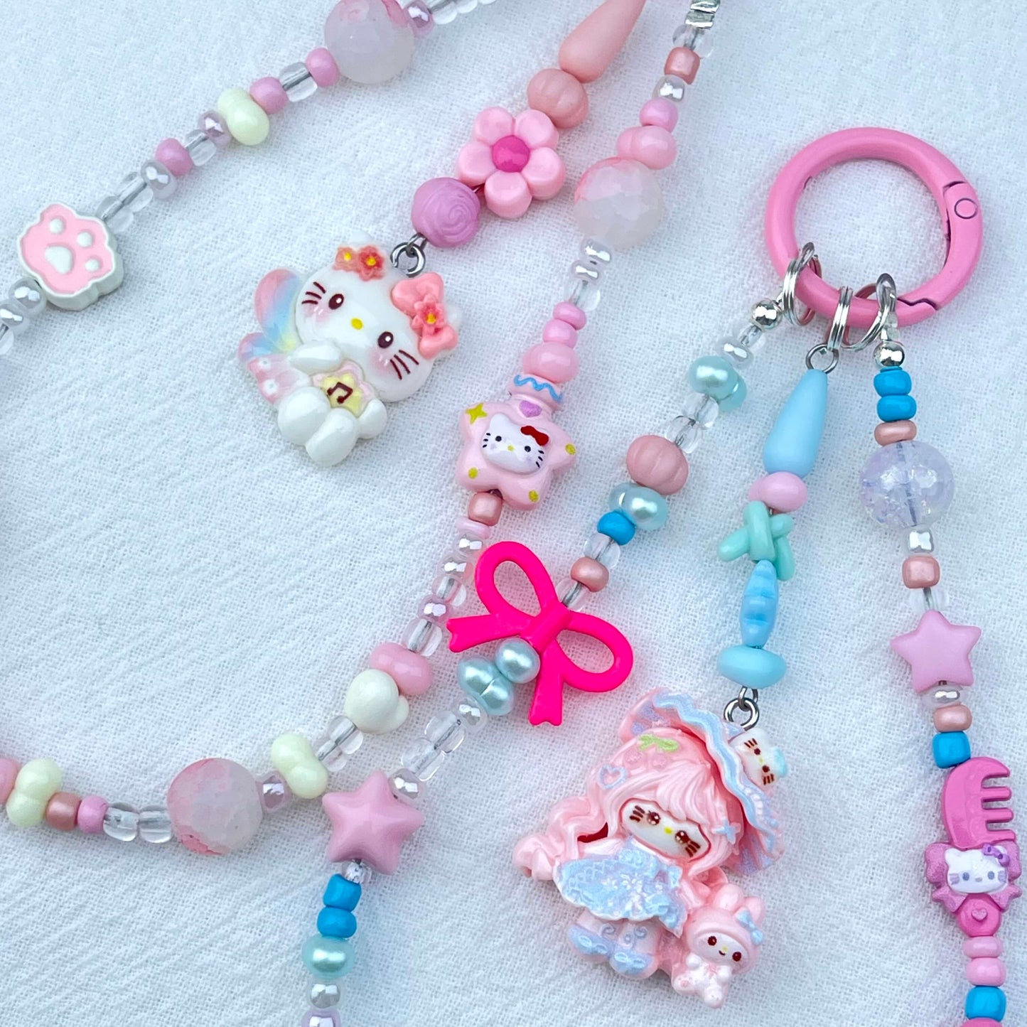 [New Arrival] Premium Handmade Mini Beads Kawaii Cutie Phone Chains-Special Launch Price!
