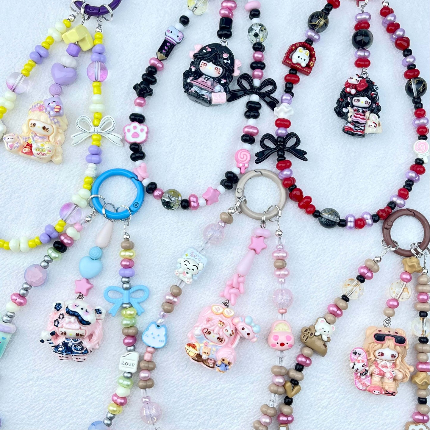 [New Arrival] Premium Handmade Mini Beads Kawaii Cutie Phone Chains-Special Launch Price!
