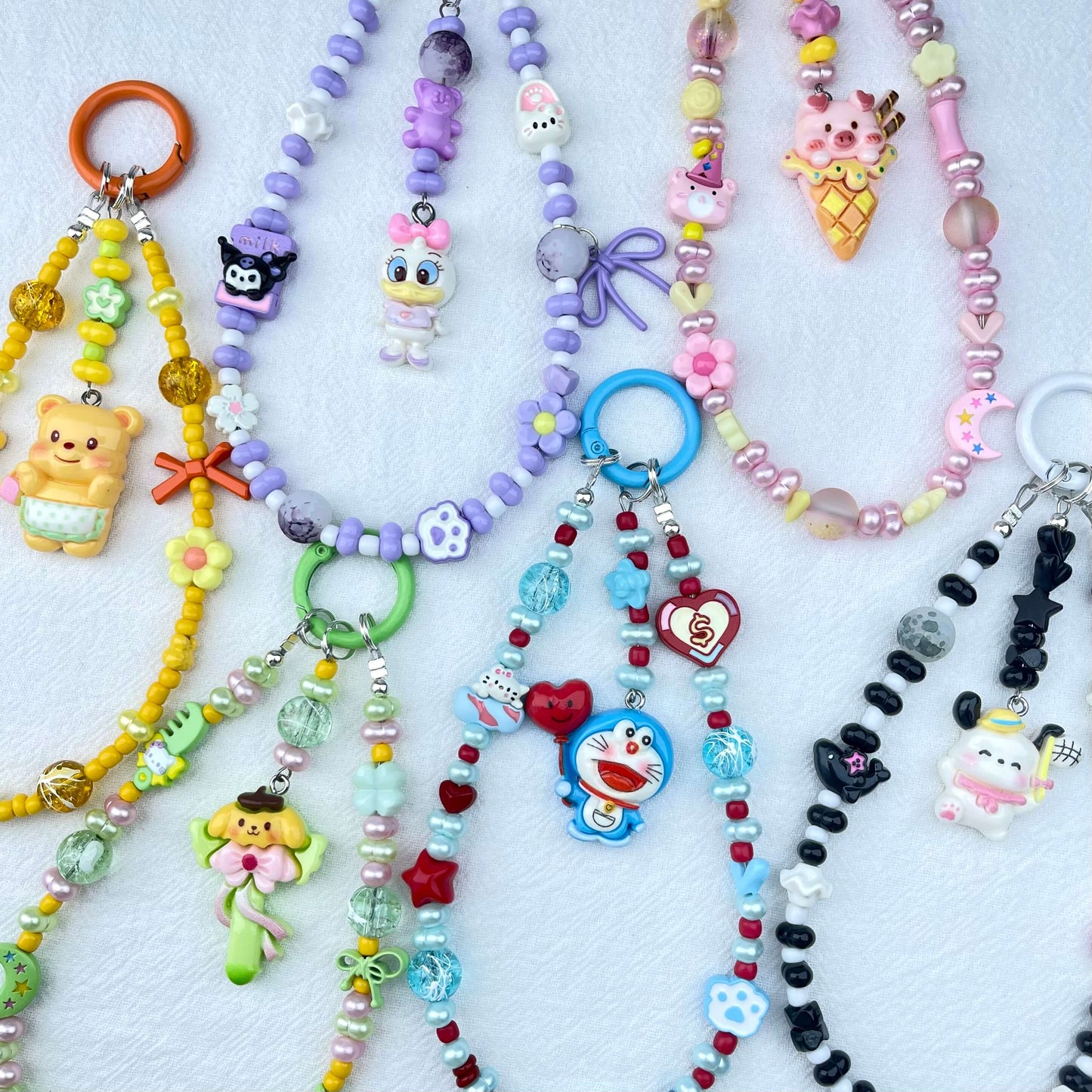 [New Arrival] Premium Handmade Mini Beads Kawaii Cutie Phone Chains-Special Launch Price!