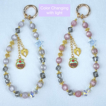 [New Arrival] Special Effect Beads (Color Changing/Glow In The Dark) Glittering Phone Chains-Special Launch Price!