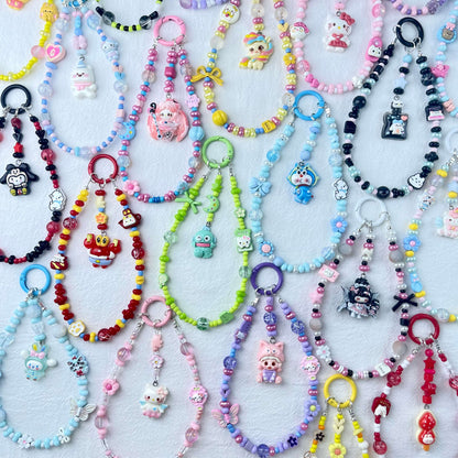 [New Arrival] Premium Handmade Mini Beads Kawaii Cutie Phone Chains-Special Launch Price!
